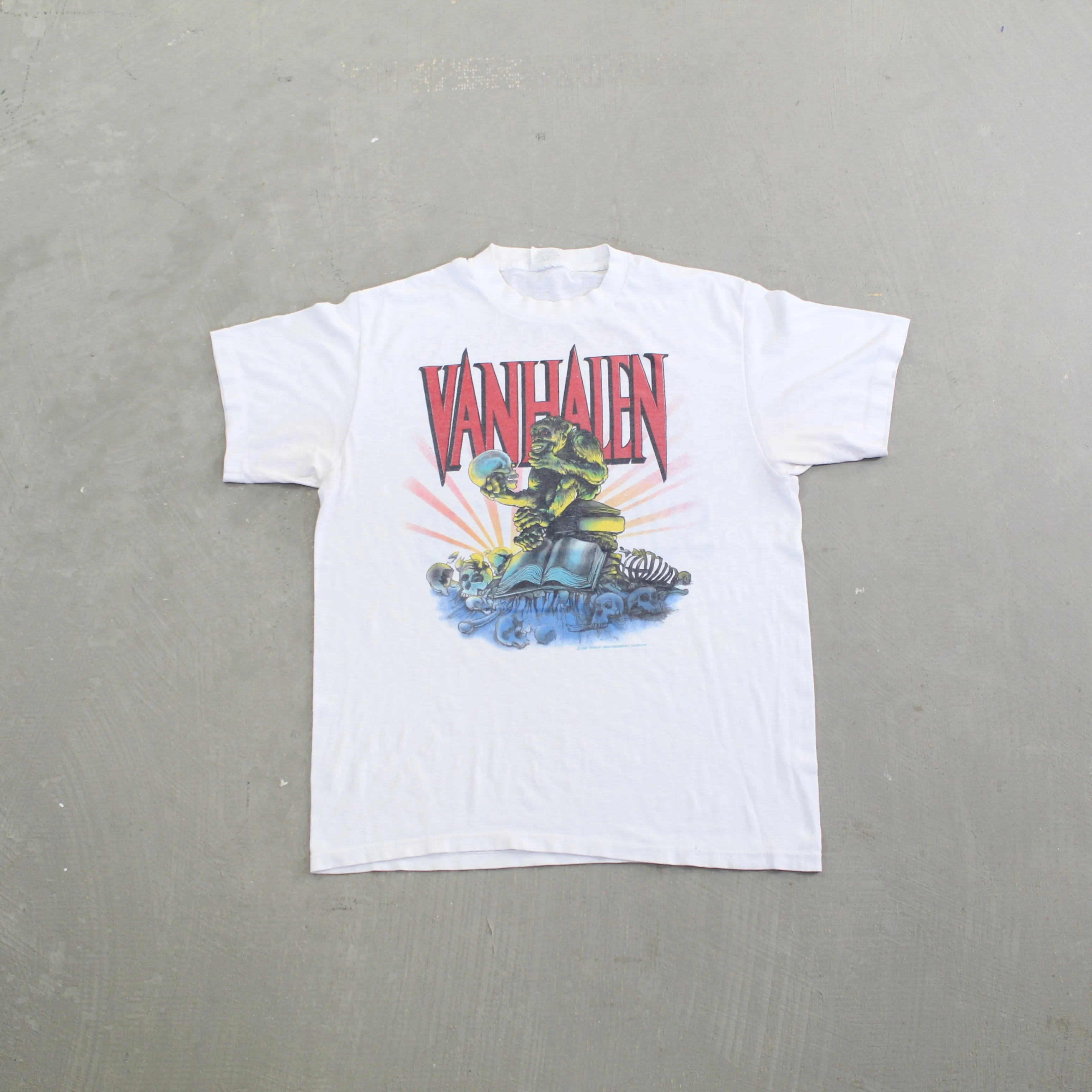 D- Vintage 1988 Van Halen Summer 88' Tour Yessup Single Stitch Graphic Tee sold by HG Vintage