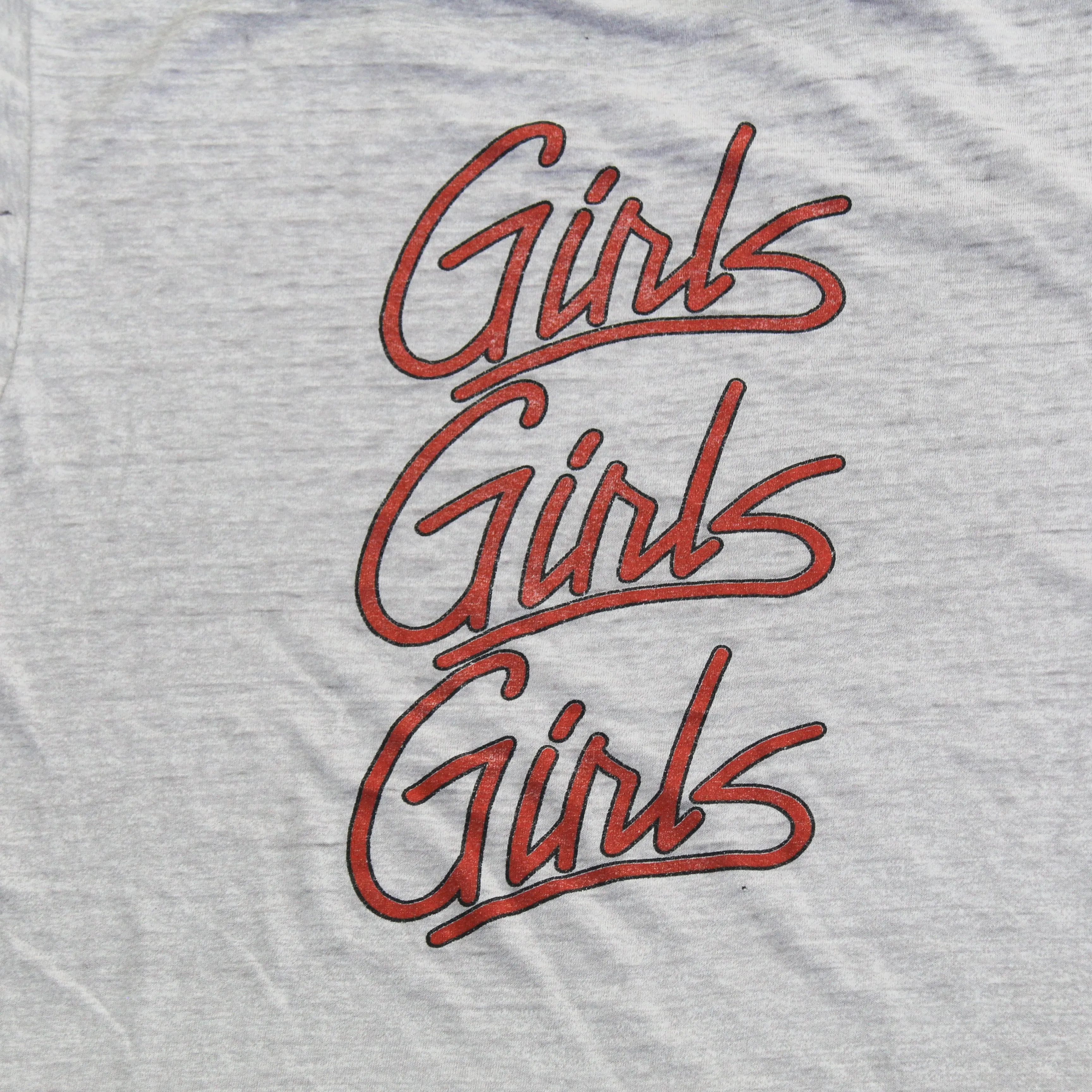 D- Vintage 1987 Motley Crue Girls, Girls, Girls Tour Single Stitch Graphic Tee sold by HG Vintage product image thumbnail 4