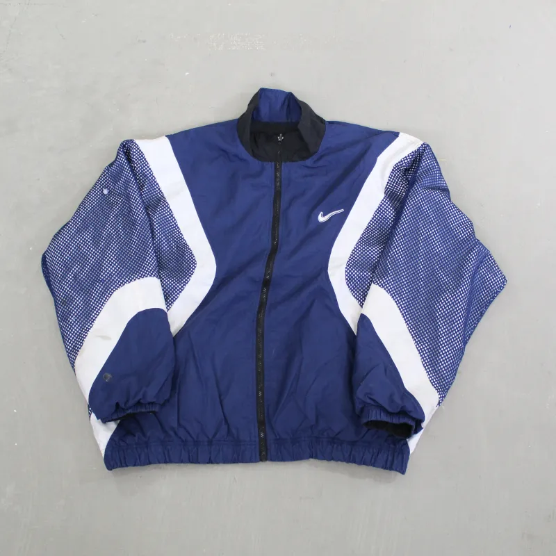 D- Vintage 90s Nike Swoosh By Nike Reversible Windbreaker Jacket sold by HG Vintage