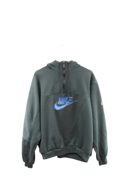 Z- Vintage 90s Nike Emb Script & Logo Anorak Hoodie sold by HG Vintage
