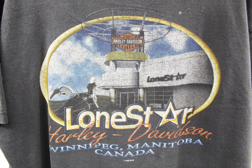 Z- Vintage 2001 Harley Davidson Lonestar Winnipeg Manitoba Tee sold by HG Vintage product image thumbnail 5