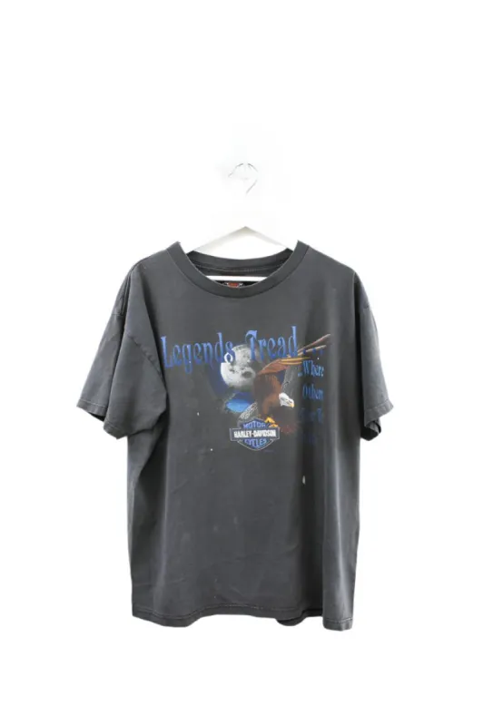 Z- Vintage 2001 Harley Davidson Lonestar Winnipeg Manitoba Tee sold by HG Vintage