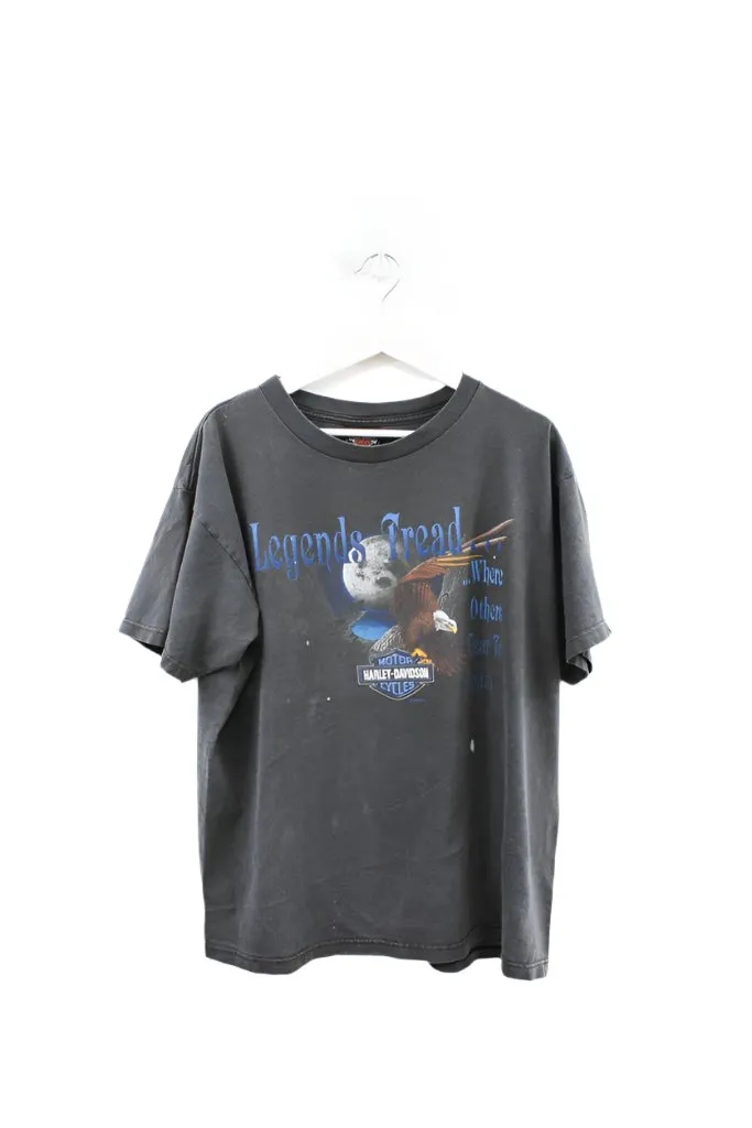 Z- Vintage 2001 Harley Davidson Lonestar Winnipeg Manitoba Tee sold by HG Vintage