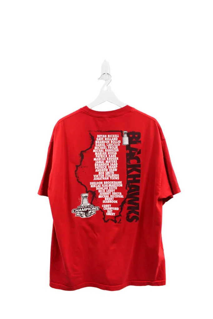 Z - 2013 Reebok NHL Chicago Blackhawks Stanley Cup Champions Tee sold by HG Vintage product image thumbnail 3
