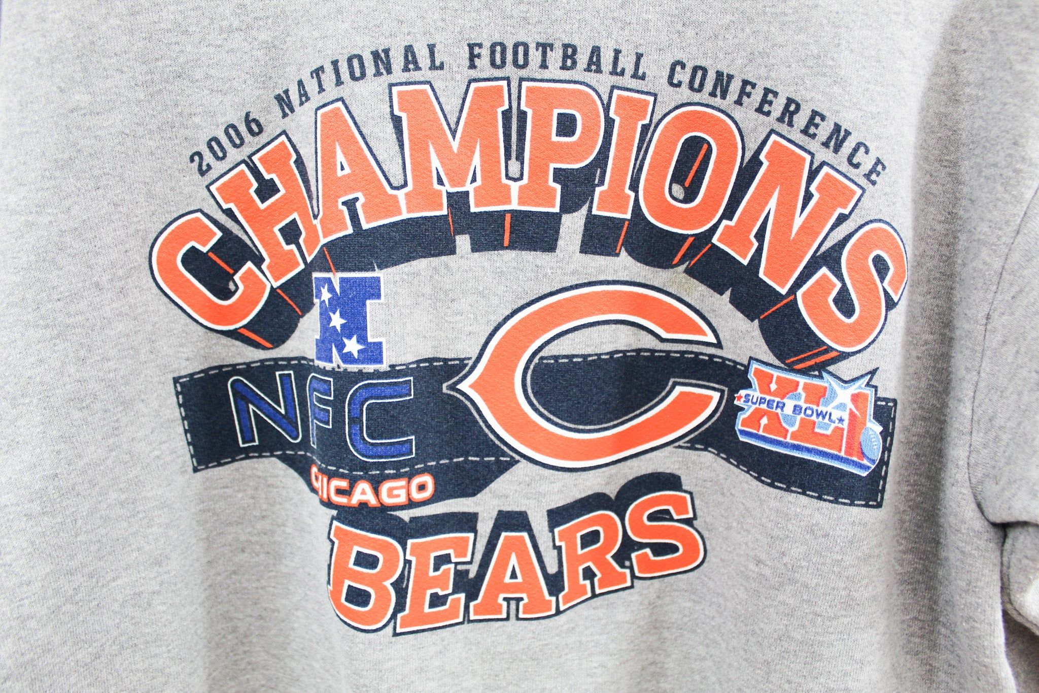 CC- Vintage NFL 2006 Chicago Bears NFC Champ Crewneck sold by HG Vintage product image thumbnail 2