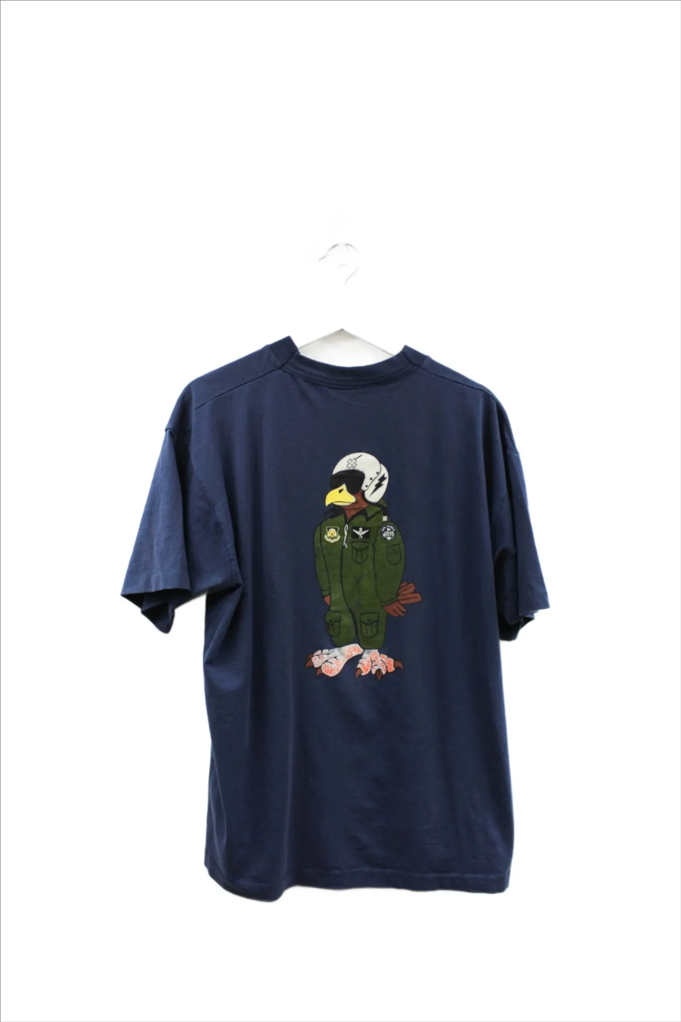 X - Vintage Fruit Of The Loom Single Stitch Junior ROTC Eagle Tee sold by HG Vintage product image thumbnail 4
