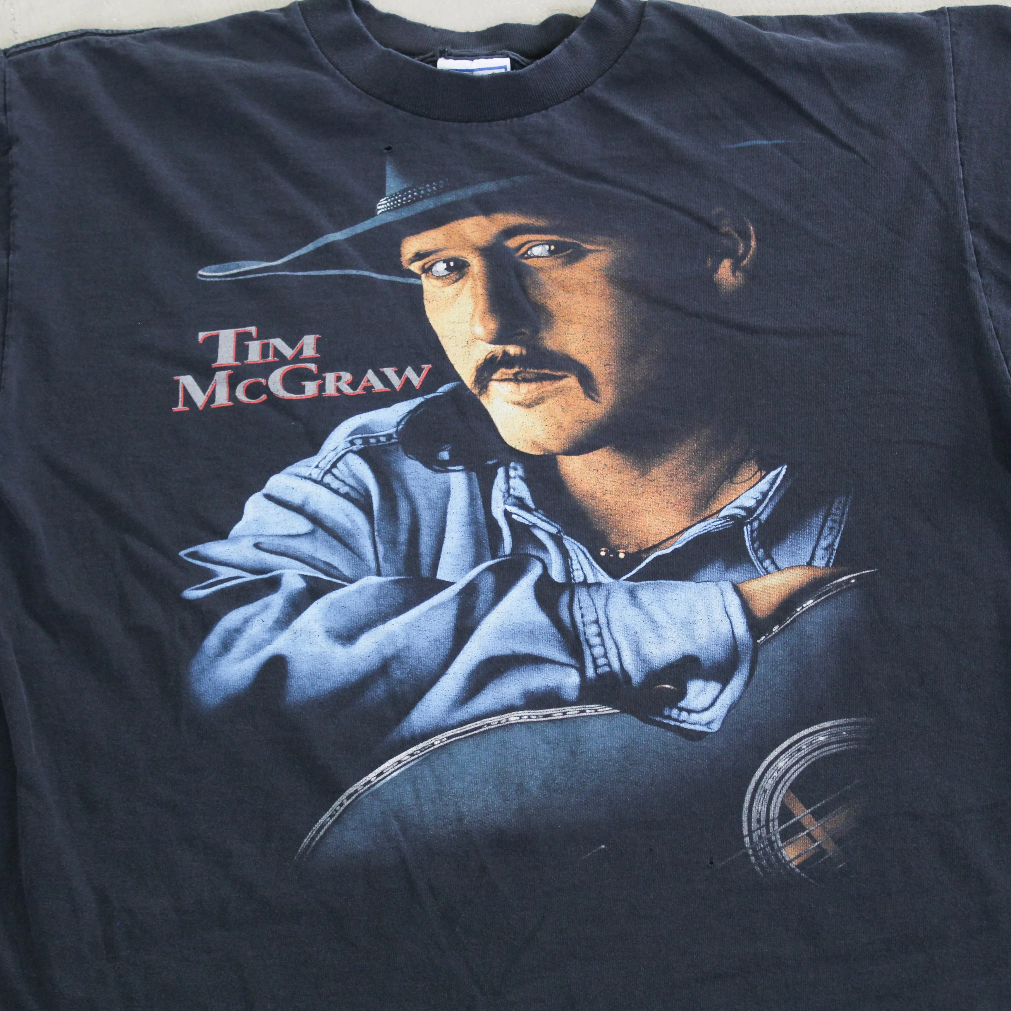 F- Vintage 1994 Tim McGraw Don't Take The Girl Tour Single Stitch Tee sold by HG Vintage product image thumbnail 2