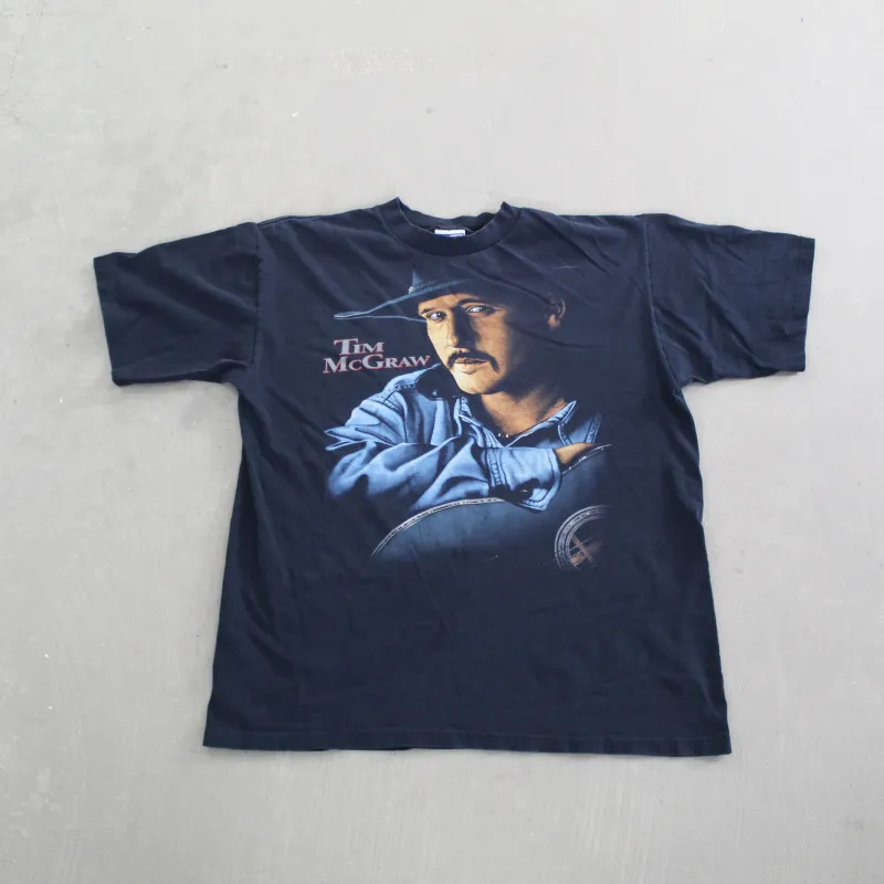 F- Vintage 1994 Tim McGraw Don't Take The Girl Tour Single Stitch Tee sold by HG Vintage