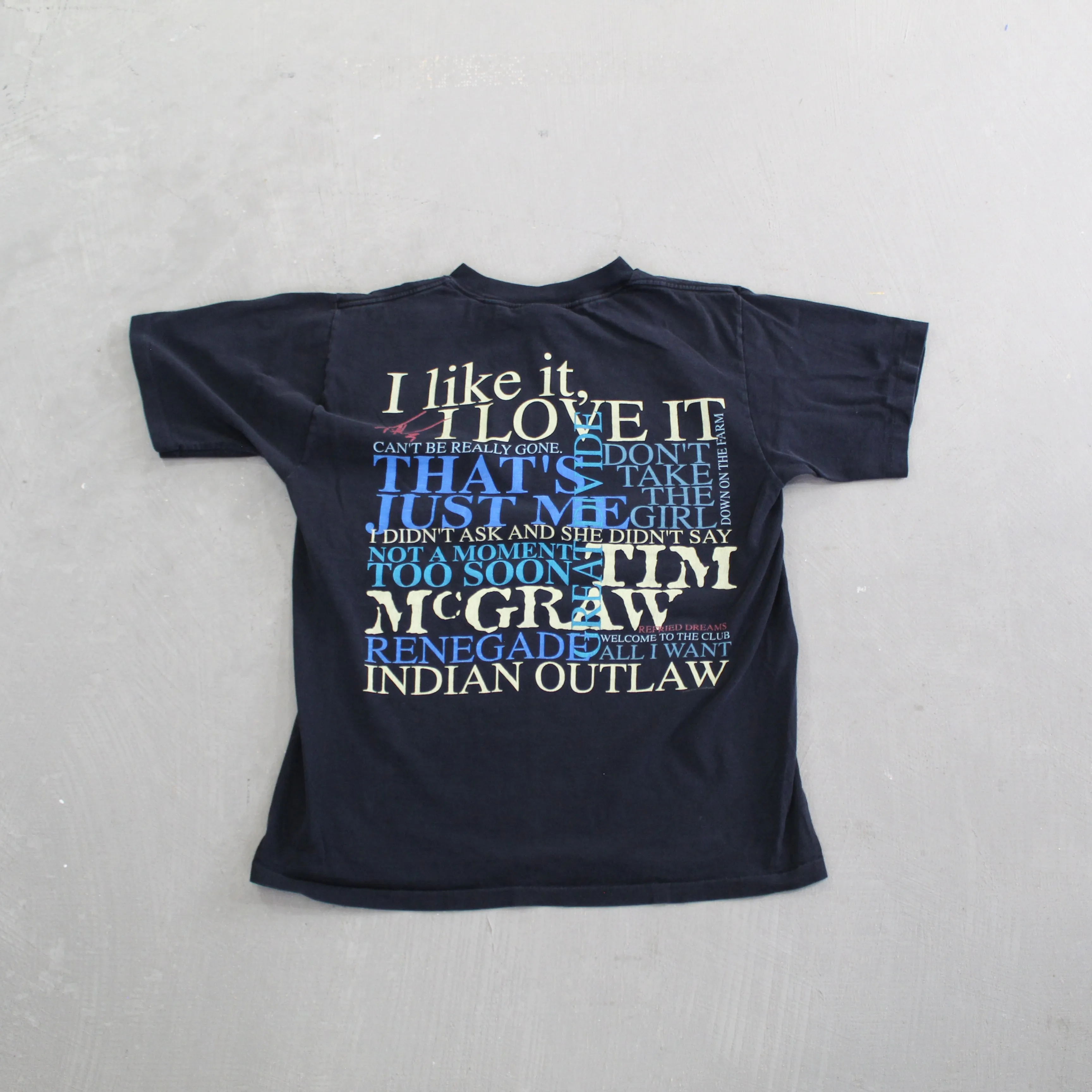 F- Vintage 1995 Tim McGraw I Like It, I Love It Tour Single Stitch Tee sold by HG Vintage product image thumbnail 3