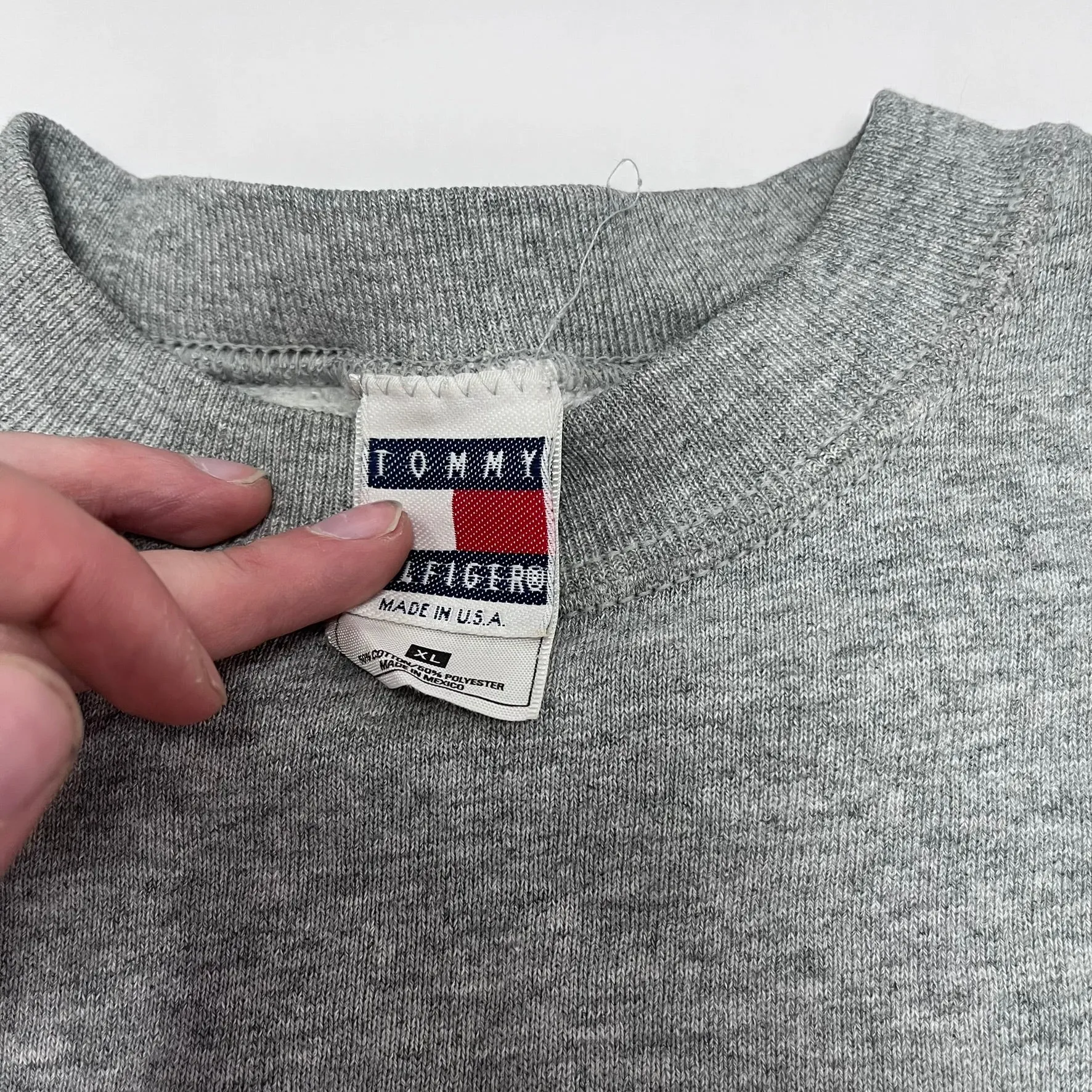 F- Vintage Tommy Hilfiger Embroidered Text & Logo Crewneck sold by HG Vintage product image thumbnail 3