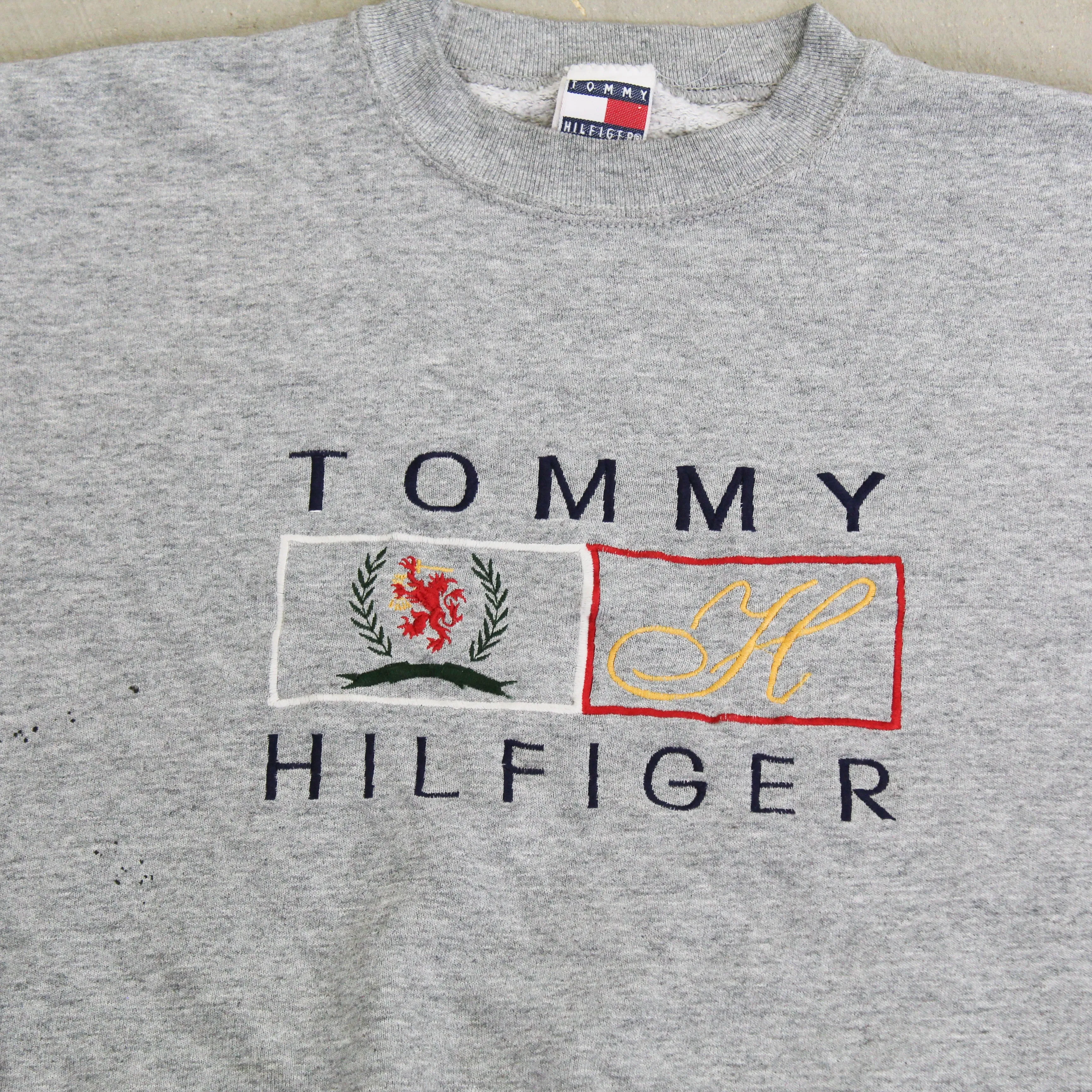 F- Vintage Tommy Hilfiger Embroidered Text & Logo Crewneck sold by HG Vintage product image thumbnail 2