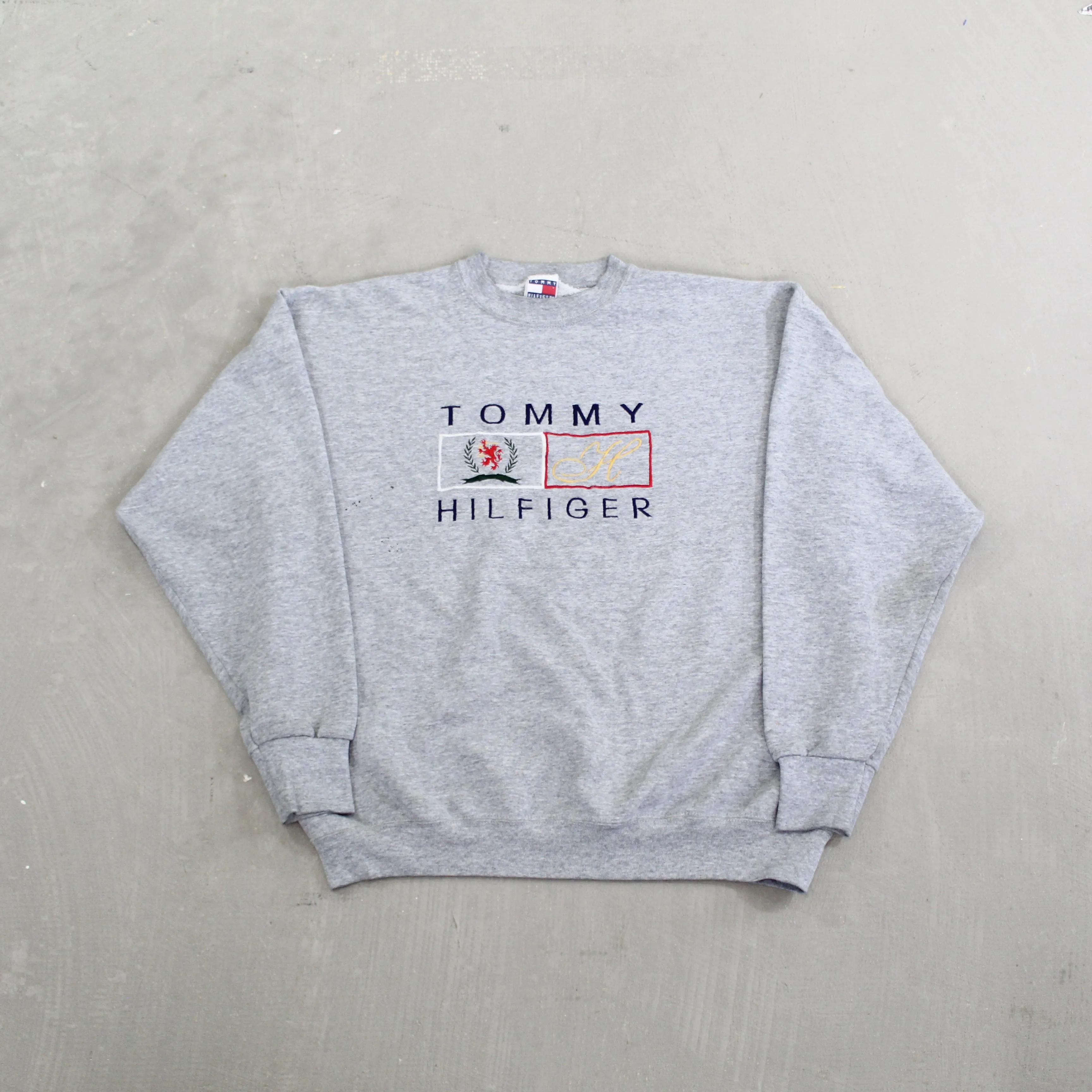 F- Vintage Tommy Hilfiger Embroidered Text & Logo Crewneck sold by HG Vintage