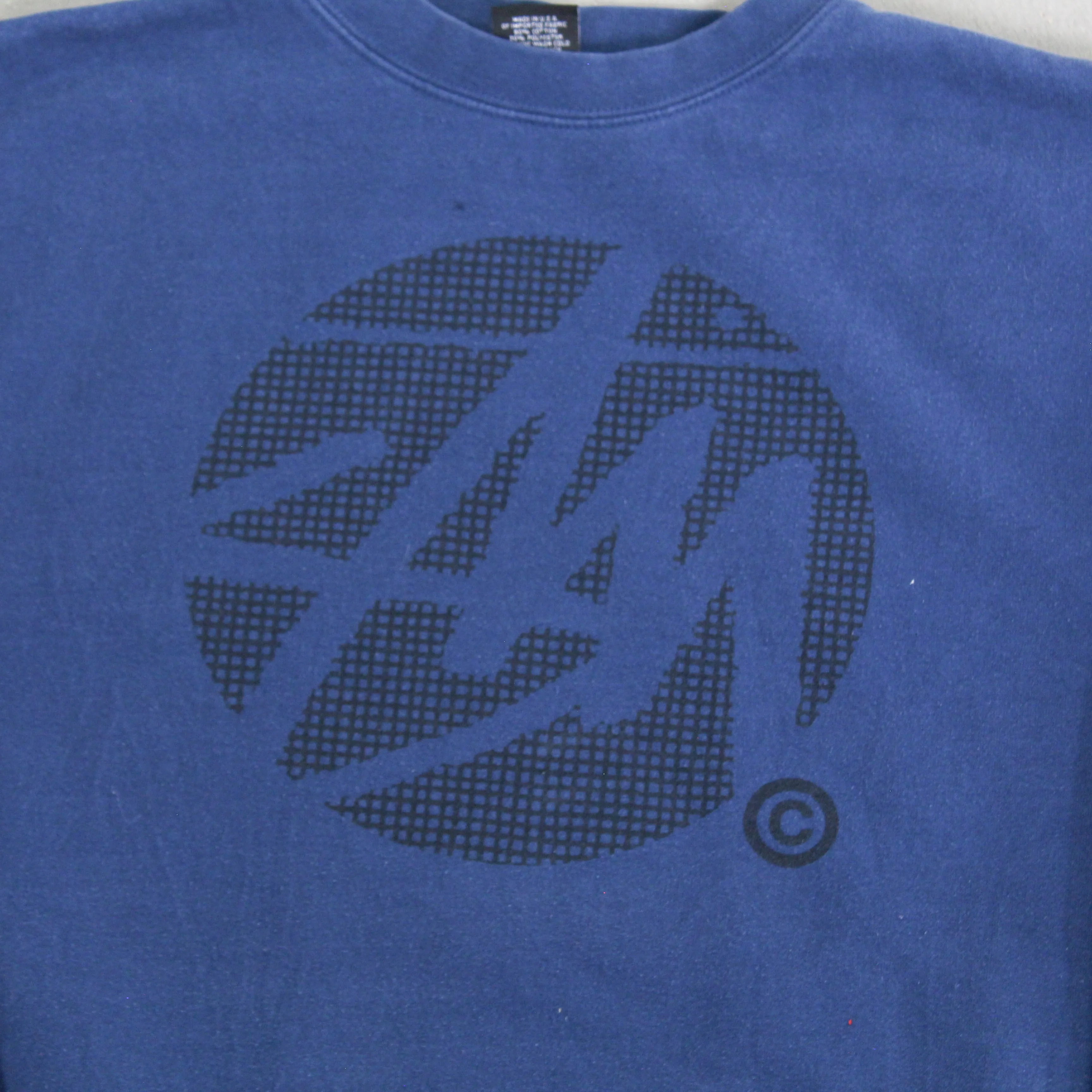 F- Vintage Stussy Stippled Text Print Crewneck sold by HG Vintage product image thumbnail 2