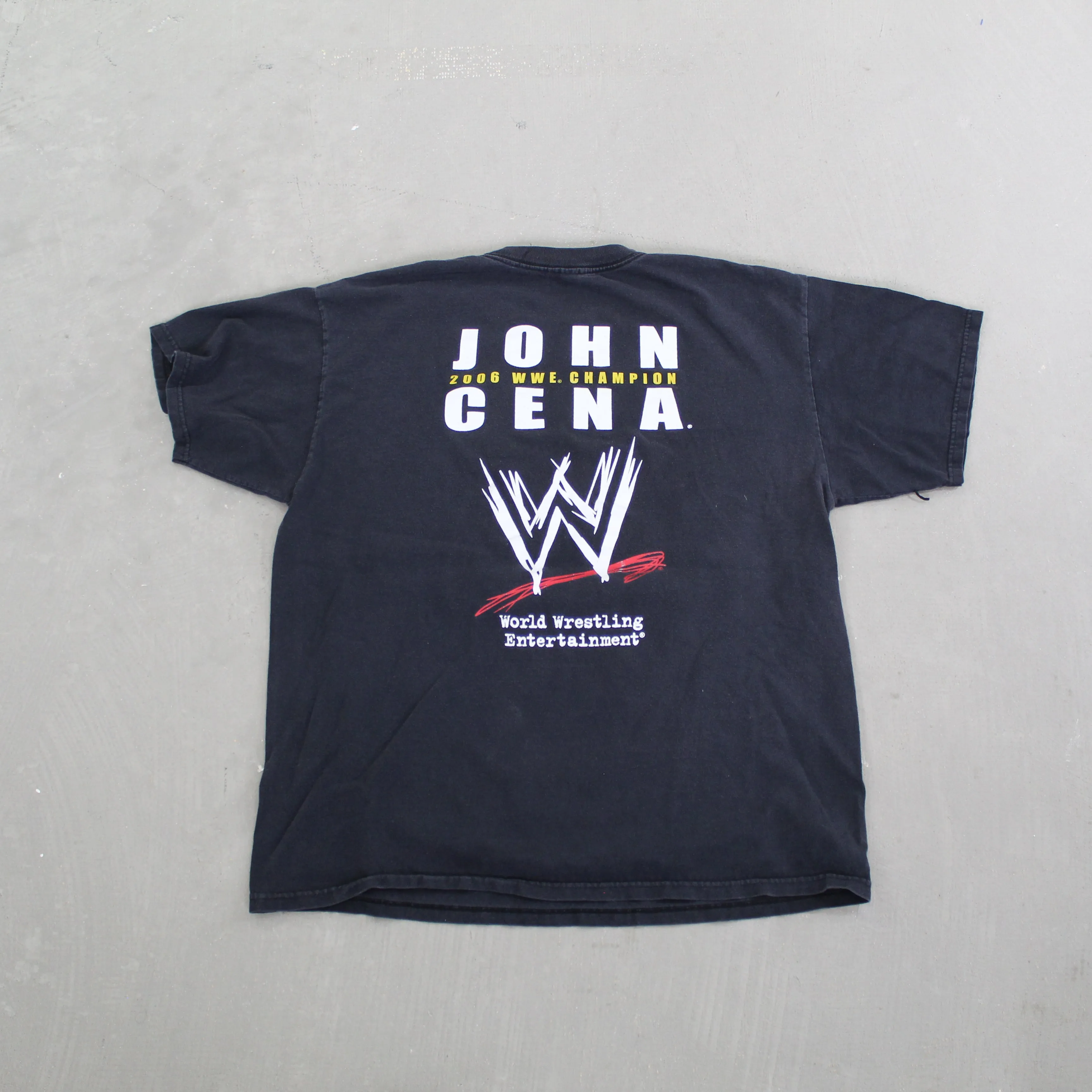 F- Vintage 2006 John Cena WWE Champion Jumbo Print Wrestling Tee sold by HG Vintage product image thumbnail 3