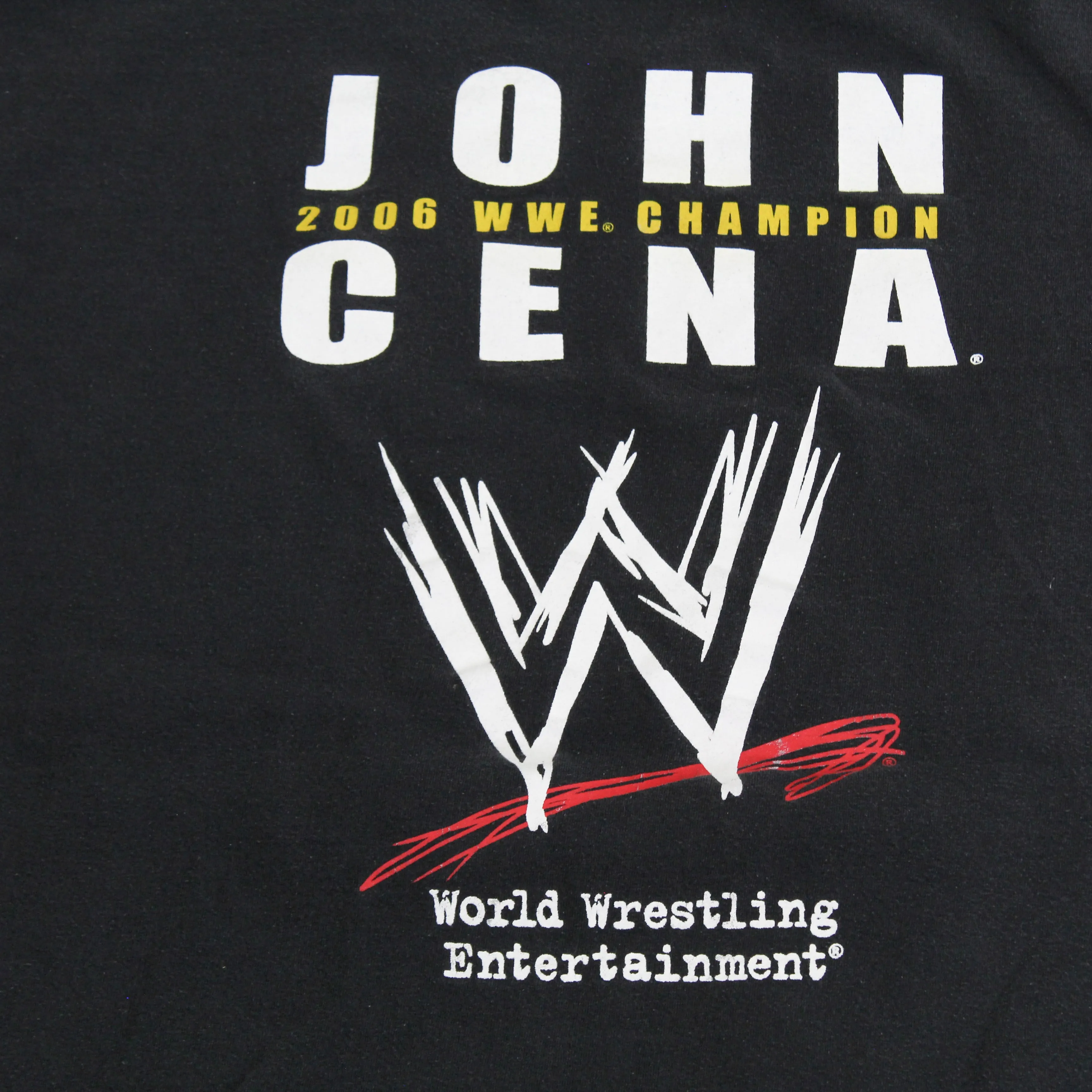 F- Vintage 2006 John Cena WWE Champion Jumbo Print Wrestling Tee sold by HG Vintage product image thumbnail 4