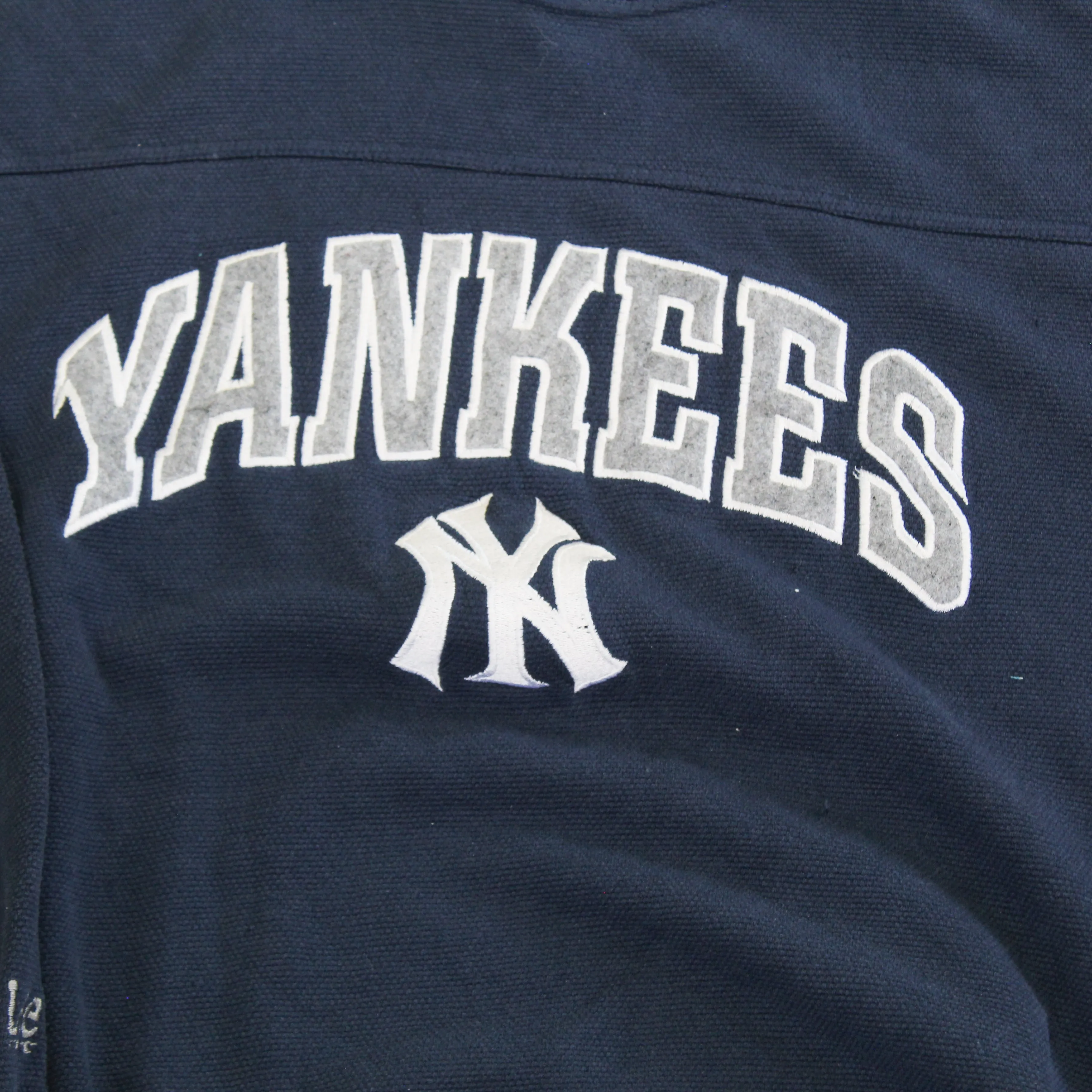 F- Vintage New York Yankees MLB Lee Embroidered Logo & Text Crewneck sold by HG Vintage product image thumbnail 2
