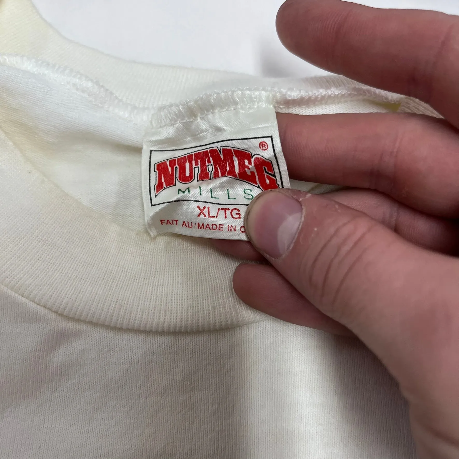 F- Vintage San Francisco 49ers NFL Nutmeg Single Stitch Tee sold by HG Vintage product image thumbnail 4