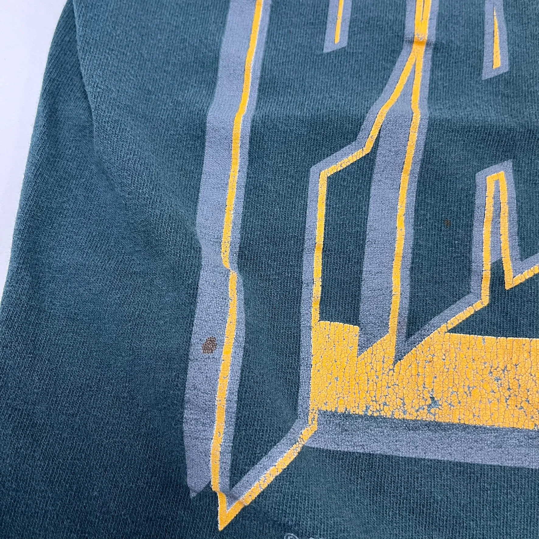 F- Vintage 1992 Green Bay Packers NFL logo & Text Single Stitch Tee sold by HG Vintage product image thumbnail 5