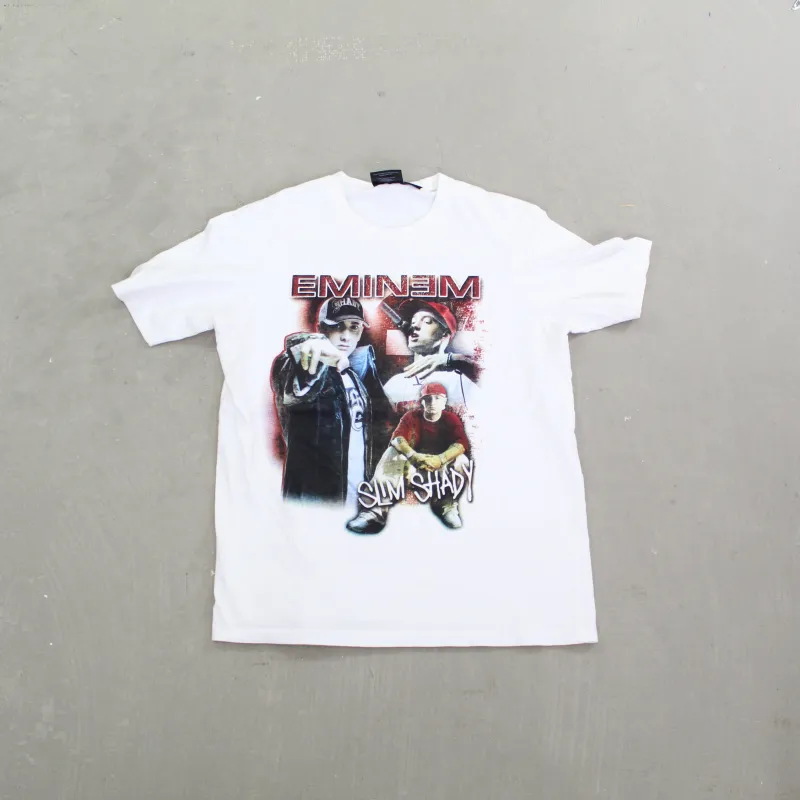 F- Vintage Eminem Slim Shady Picture Tee sold by HG Vintage