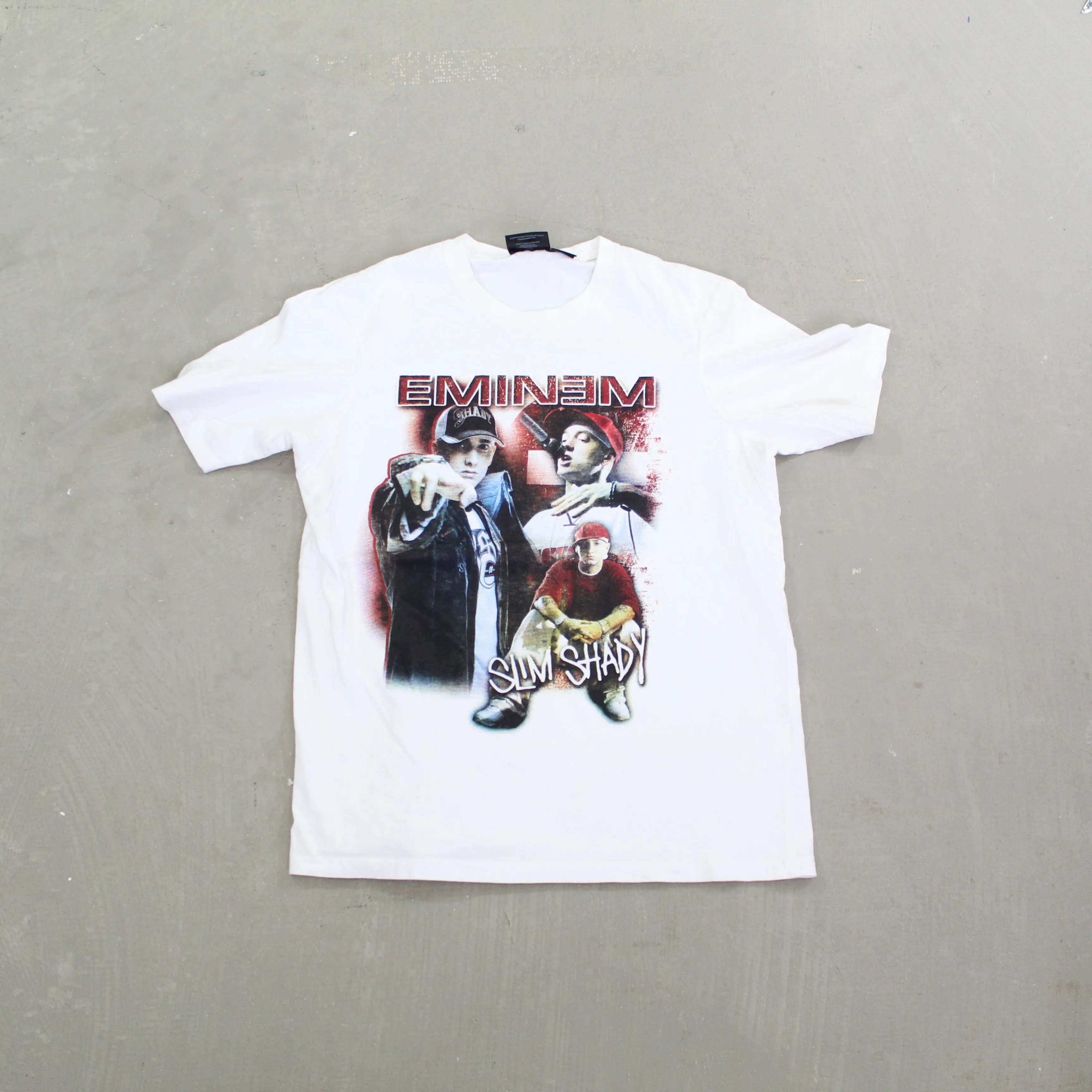 F- Vintage Eminem Slim Shady Picture Tee sold by HG Vintage
