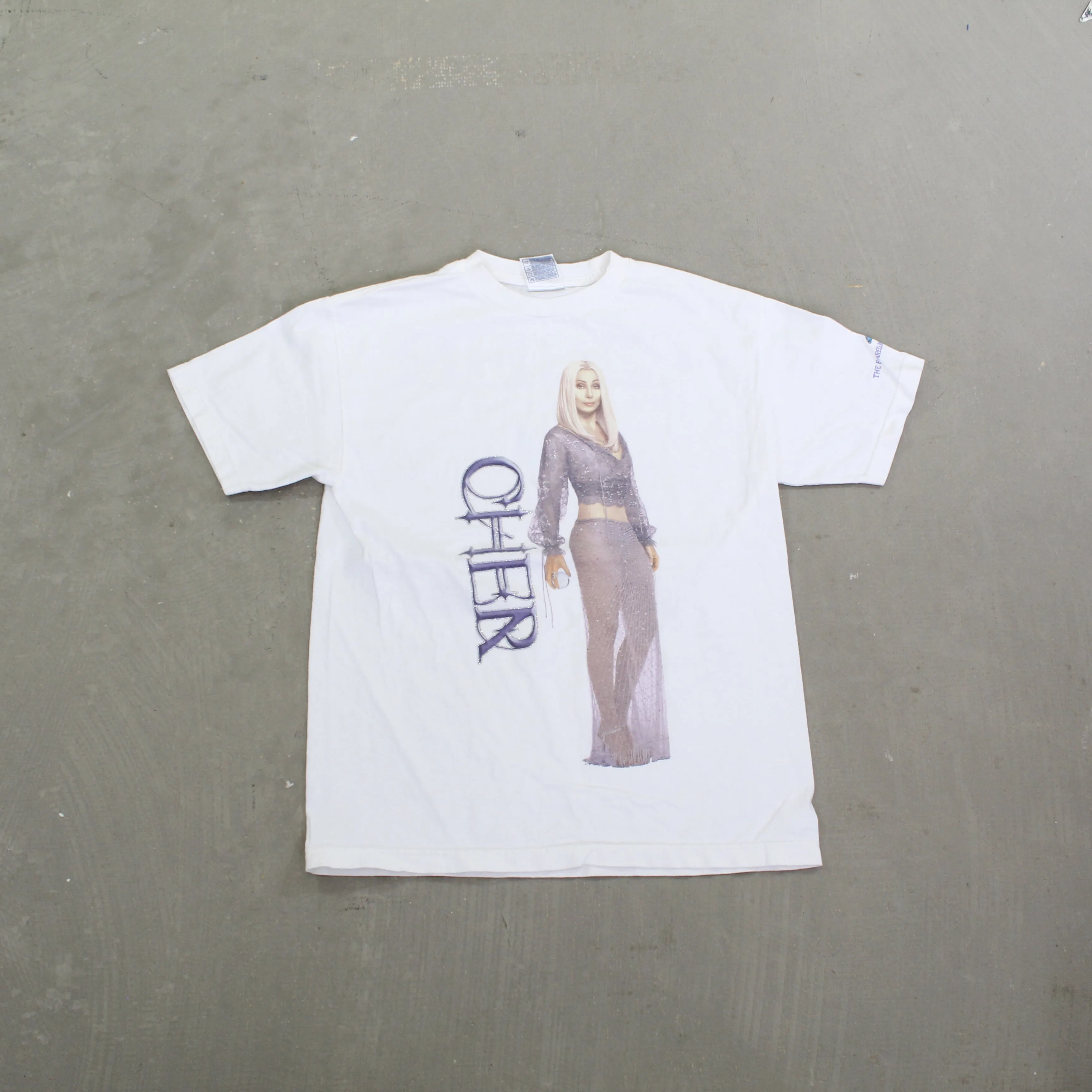 F- Vintage 2004 Cher The Farewell Tour Picture Tee sold by HG Vintage