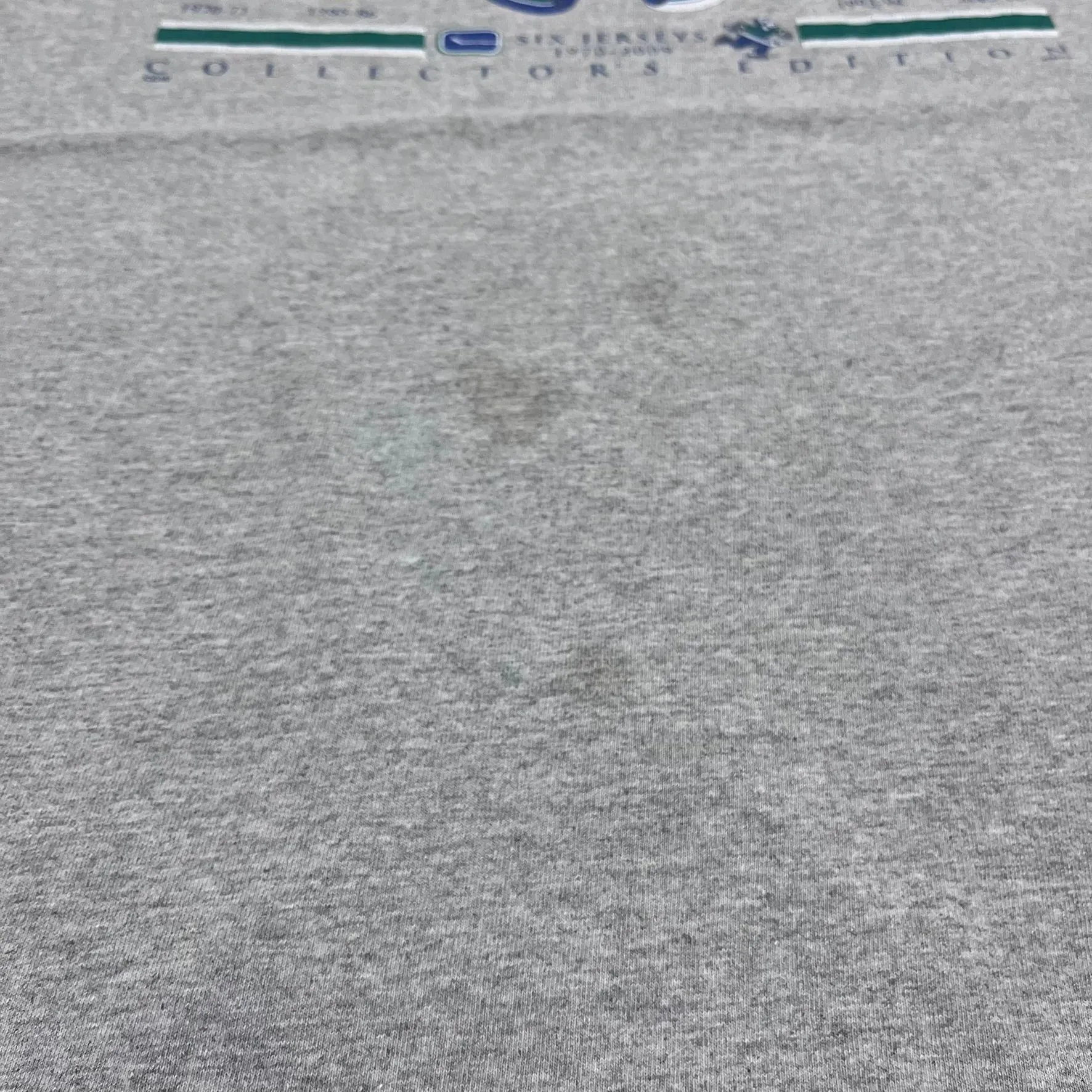 F- 2009 Vancouver Canucks NHL 40 Years Jerseys Tee sold by HG Vintage product image thumbnail 3