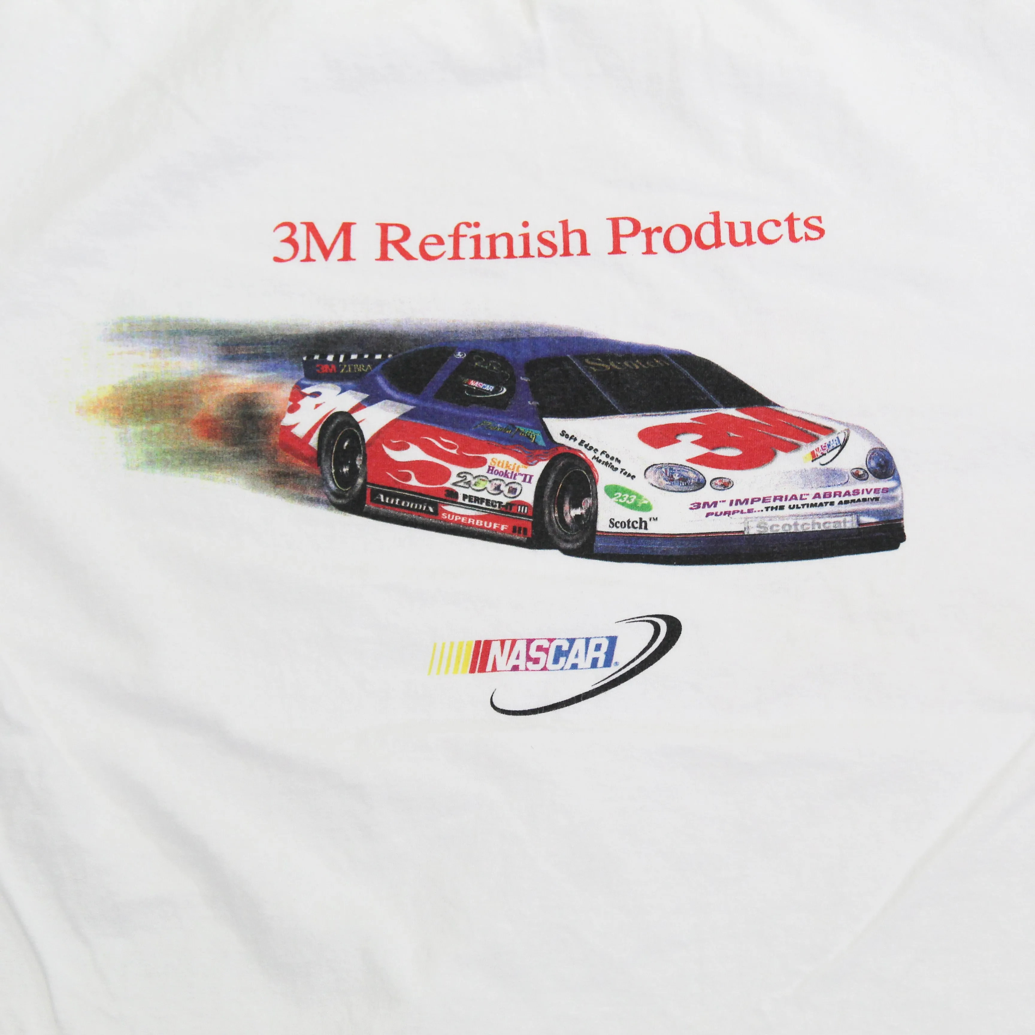 F- Vintage Nascar 3m Scotch Tape Car Graphic Tee sold by HG Vintage product image thumbnail 4