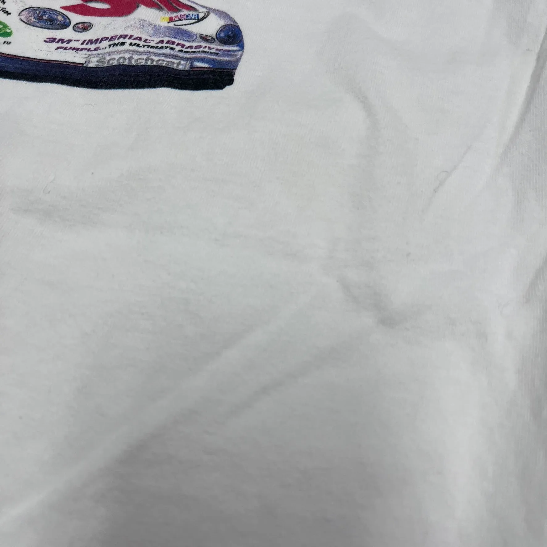 F- Vintage Nascar 3m Scotch Tape Car Graphic Tee sold by HG Vintage product image thumbnail 5