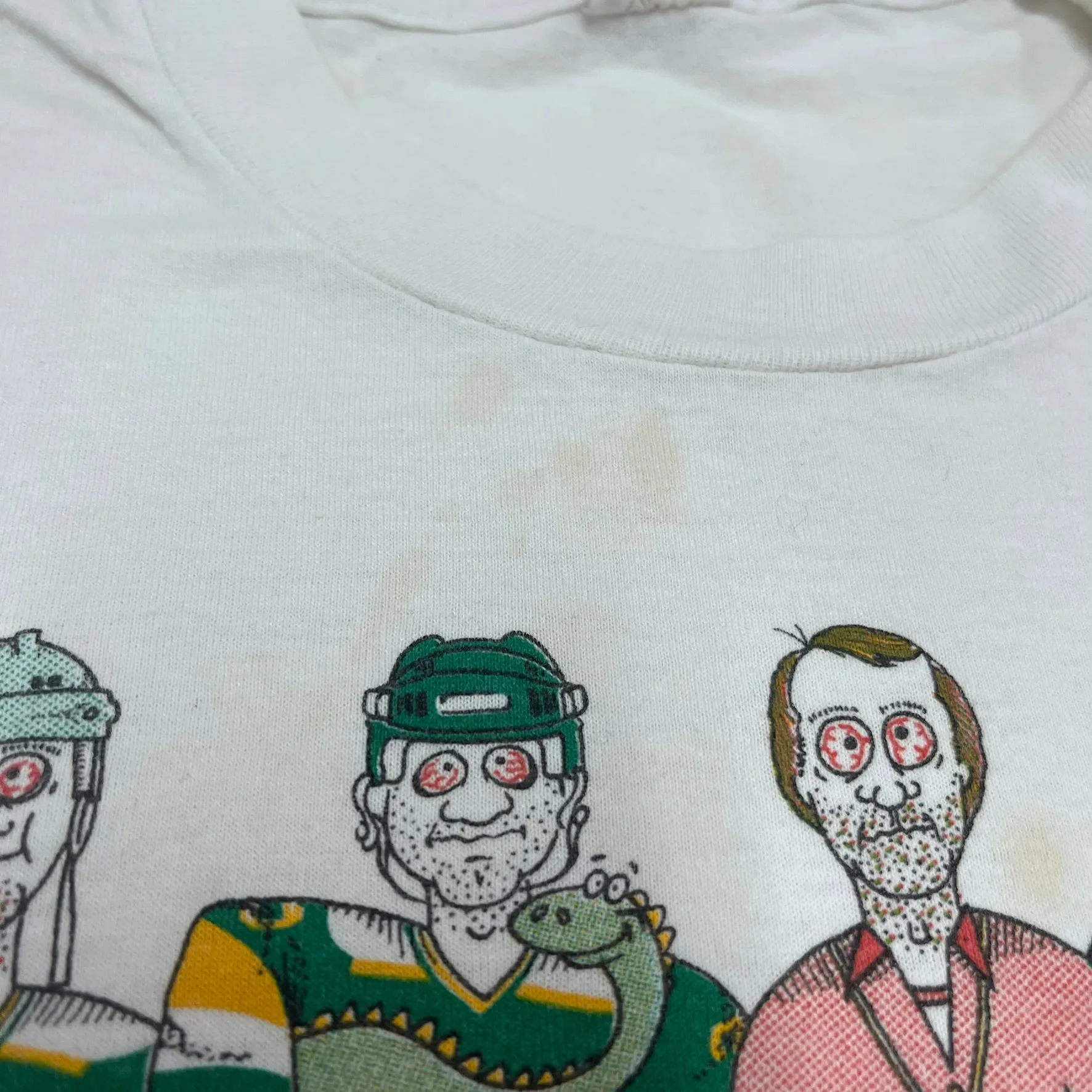 F- Vintage 1987 Minnesota No Stars NHL Parody Single Stitch Tee sold by HG Vintage product image thumbnail 4