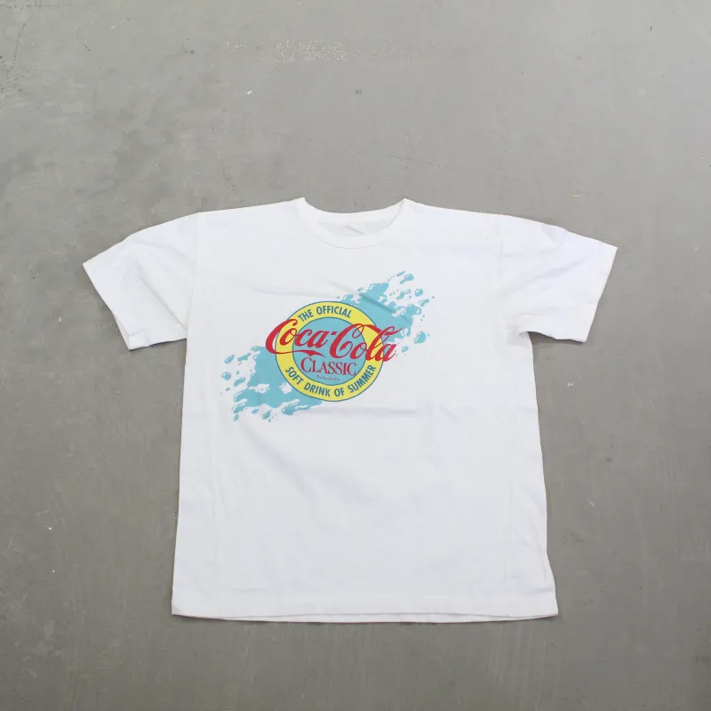 F- Vintage Coca-Cola Classic Official Soft Drink Of The Summer Single Stitch Tee sold by HG Vintage