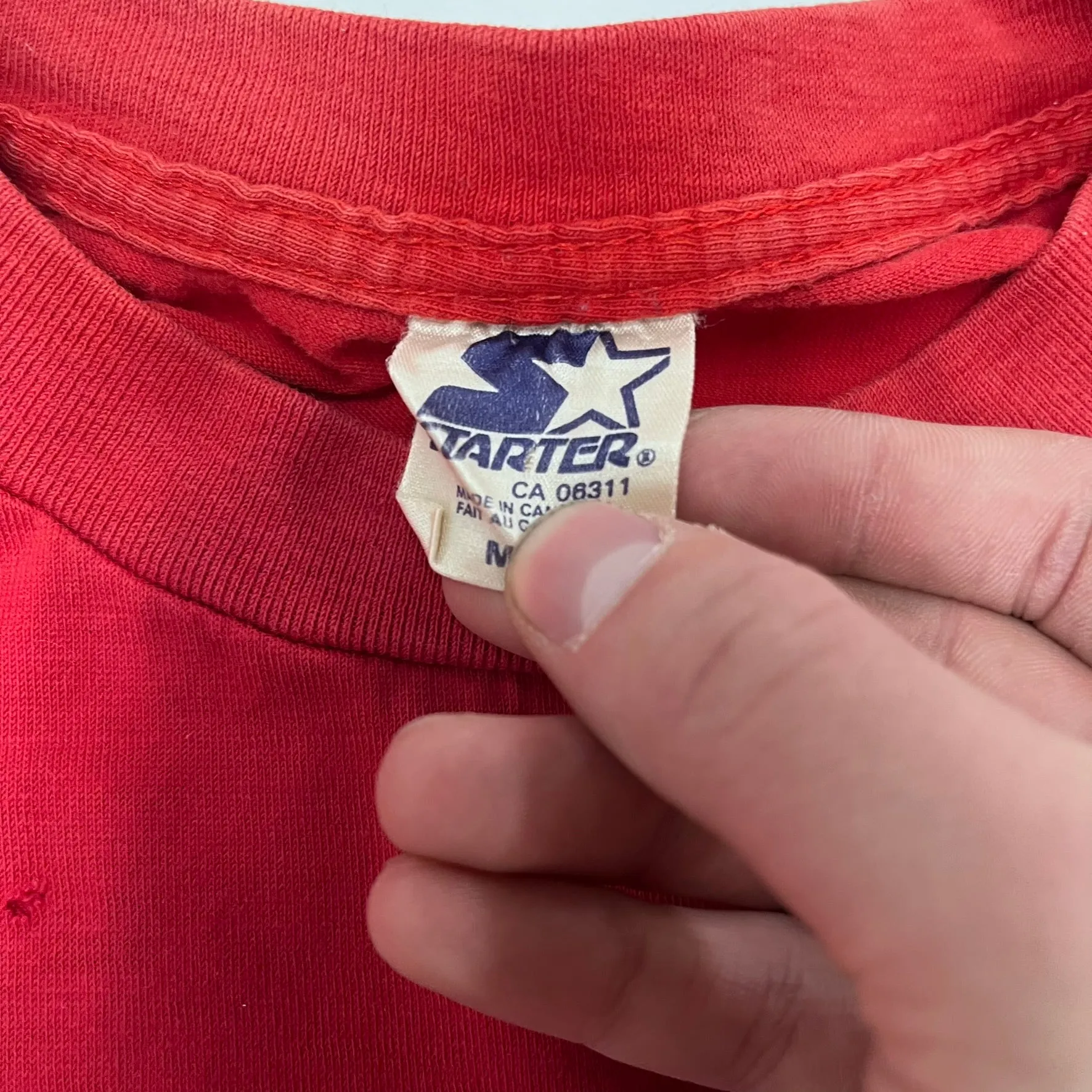 F- Vintage 1991 Canada Cup Champions Starter Single Stitch Tee sold by HG Vintage product image thumbnail 3