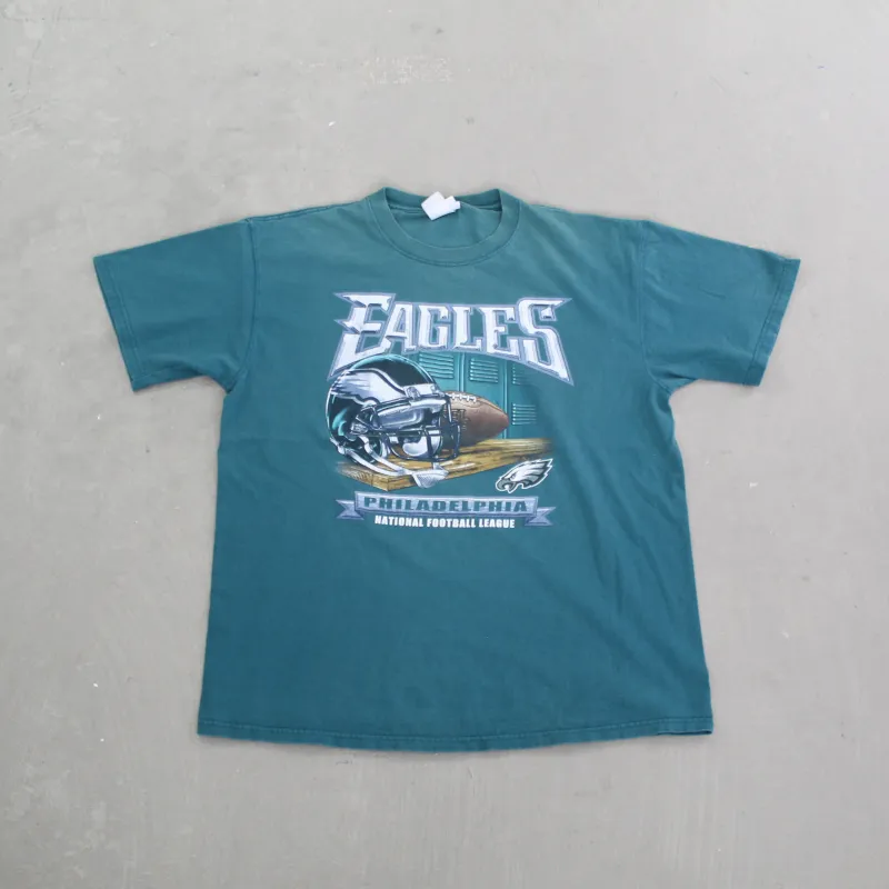 F- Vintage Philadelphia Eagles NFL Locker Room Graphic Tee sold by HG Vintage