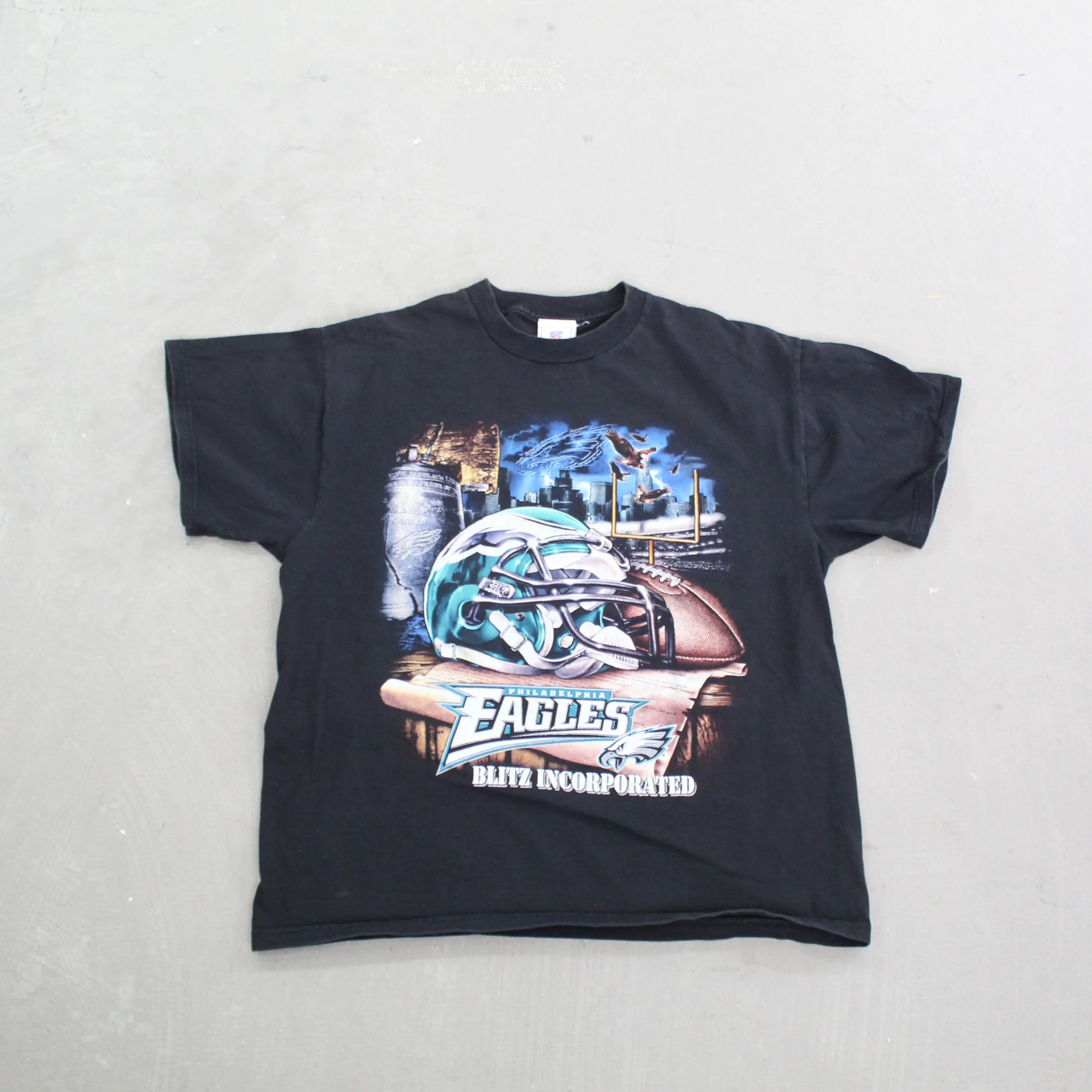 F- Vintage Philadelphia Eagles NFL Blitz Incorporated Tee sold by HG Vintage