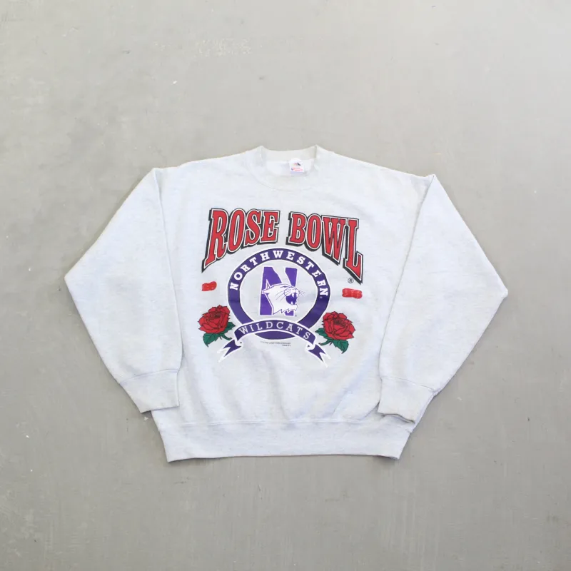F- Vintage 1996 North Western Wildcats Rose Bowl Crewneck sold by HG Vintage