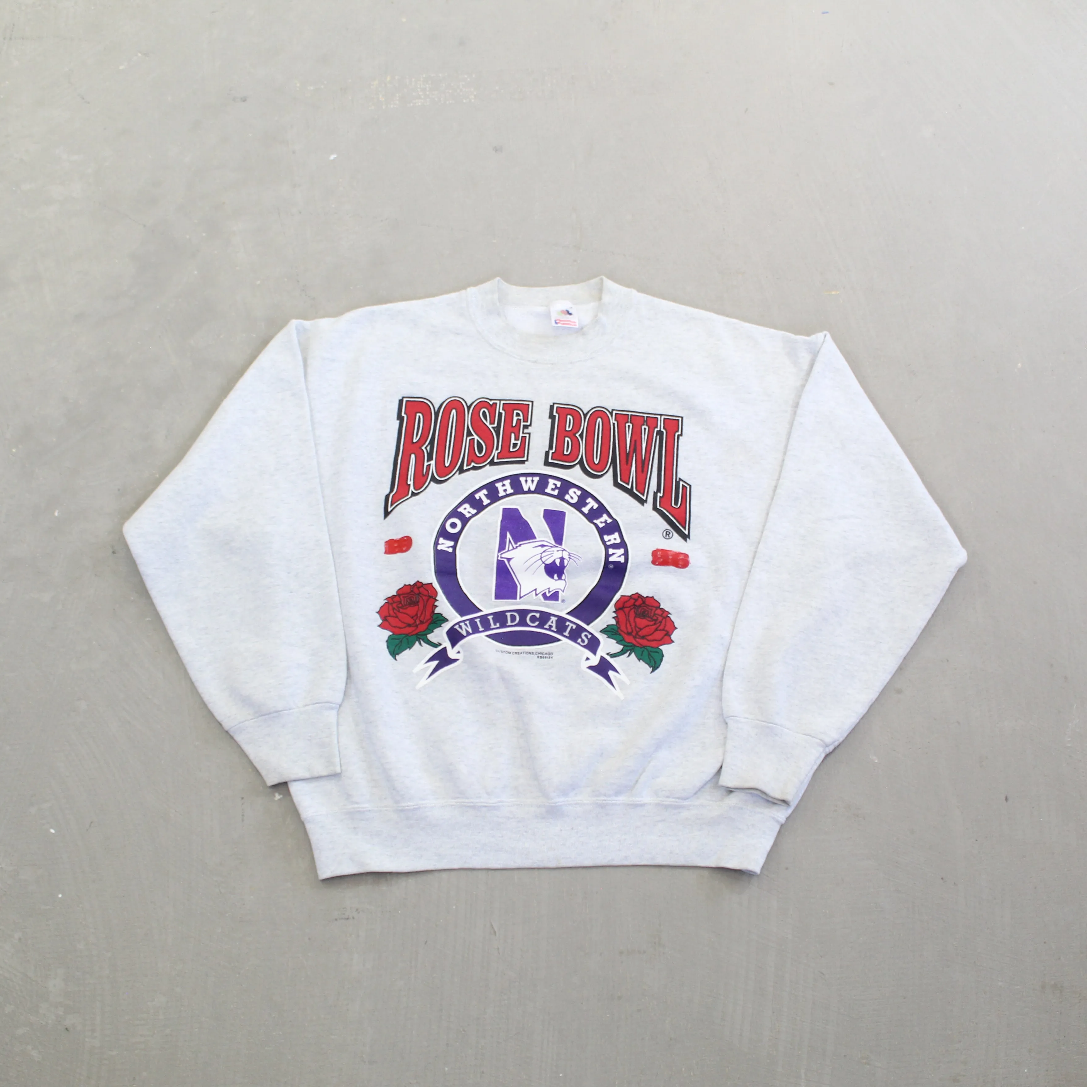 F- Vintage 1996 North Western Wildcats Rose Bowl Crewneck sold by HG Vintage