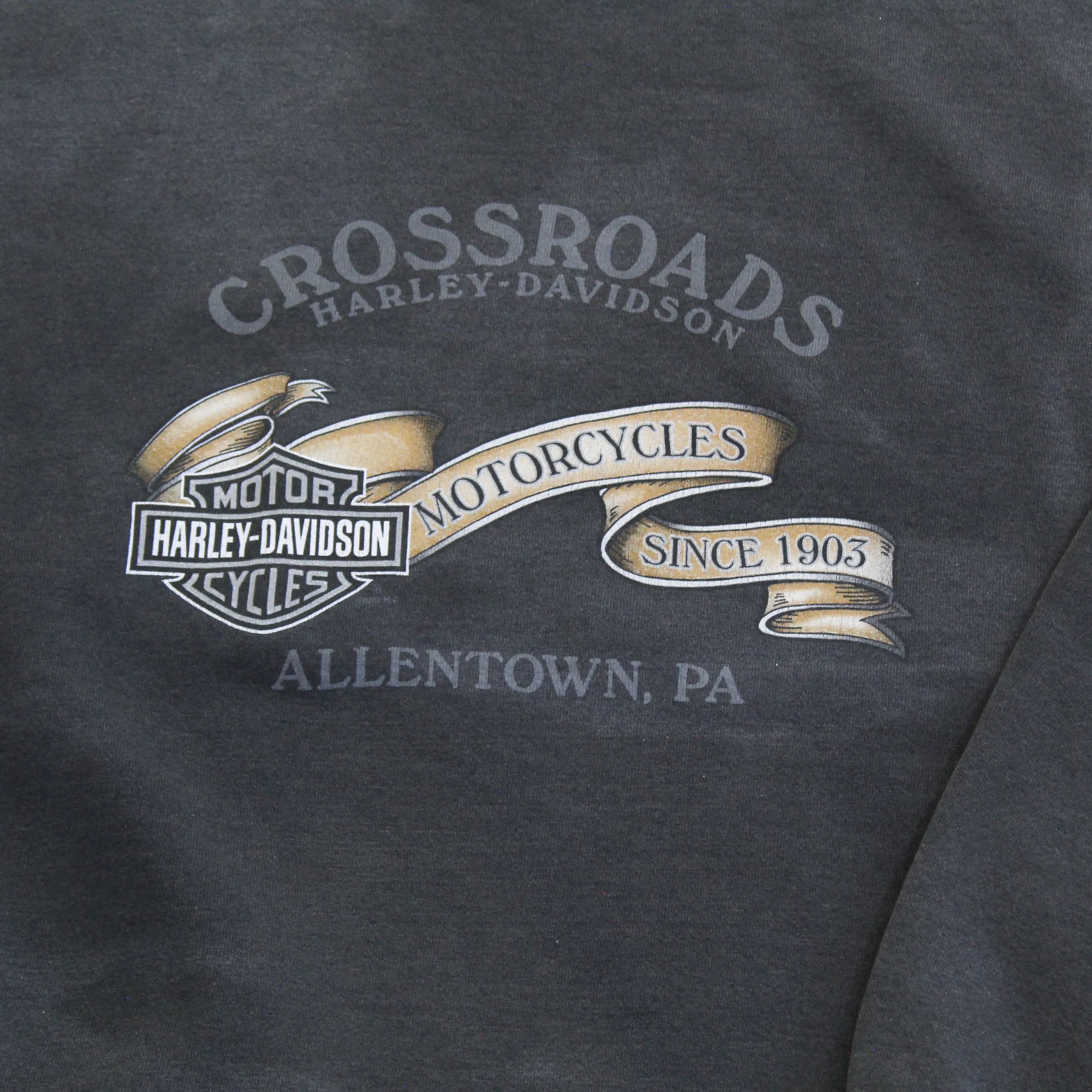 F- Vintage 2001 Harley Davidson Allen Town PA Crewneck sold by HG Vintage product image thumbnail 3