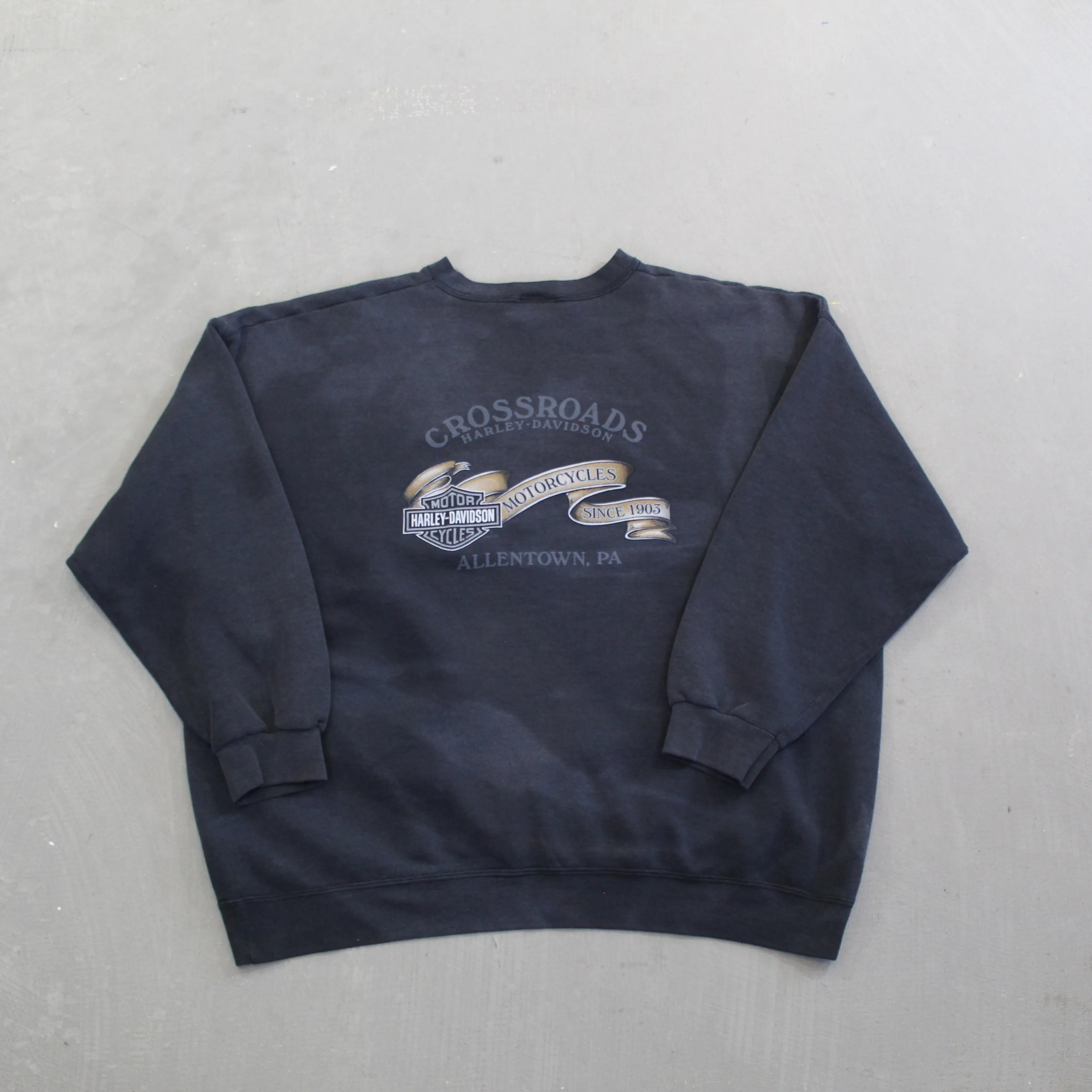 F- Vintage 2001 Harley Davidson Allen Town PA Crewneck sold by HG Vintage product image thumbnail 4
