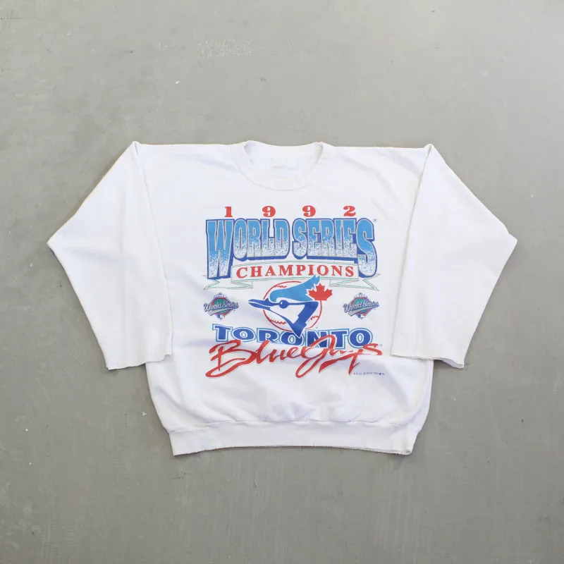 F- Vintage 1992 Toronto Blue Jays MLB World Series Champs Crewneck sold by HG Vintage