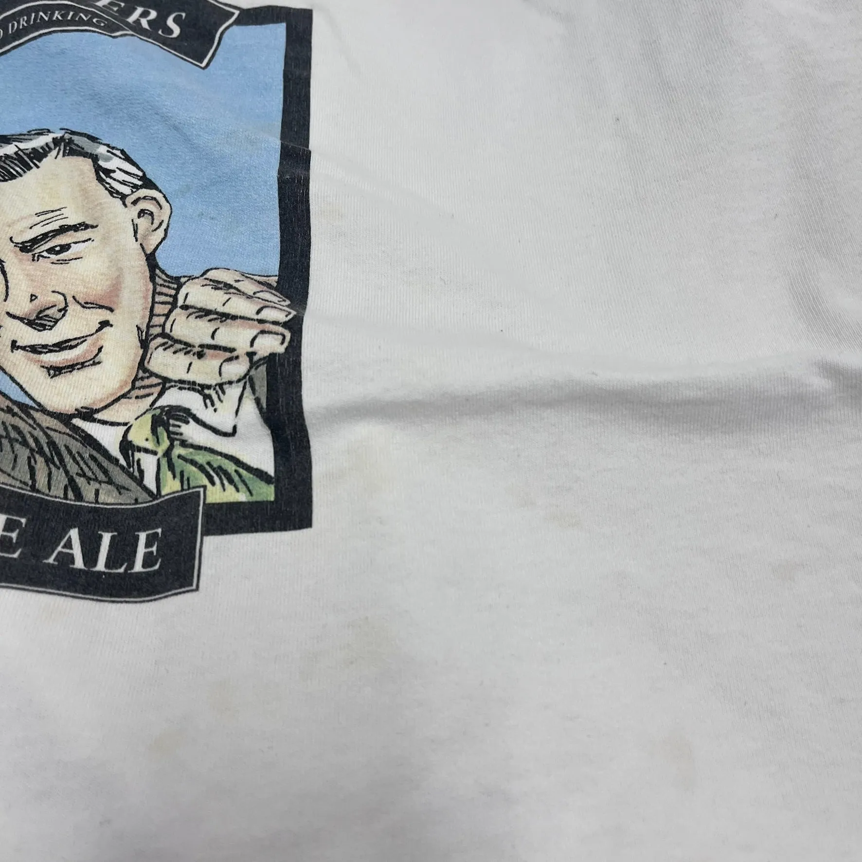 F- Vintage Mr Flowers Guide To Drinking Single Stitch Tee sold by HG Vintage product image thumbnail 5