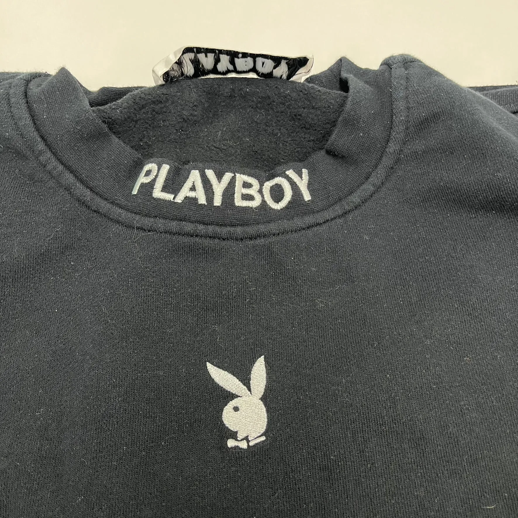 F- Vintage Playboy Embroidered Text & Logo Crewneck sold by HG Vintage product image thumbnail 2