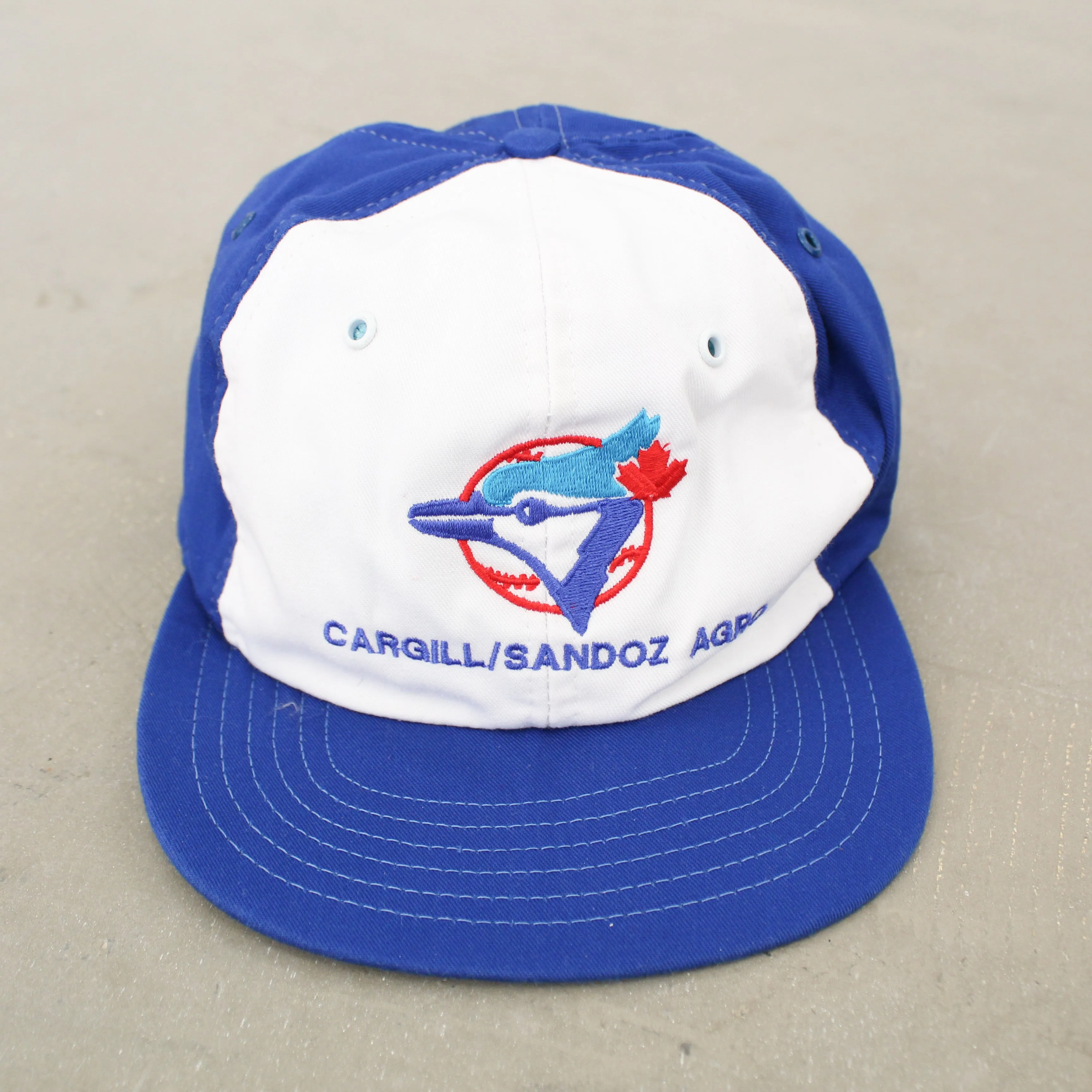 F- Vintage Toronto Blue Jays MLB Old Logo Snapback Hat sold by HG Vintage product image thumbnail 2
