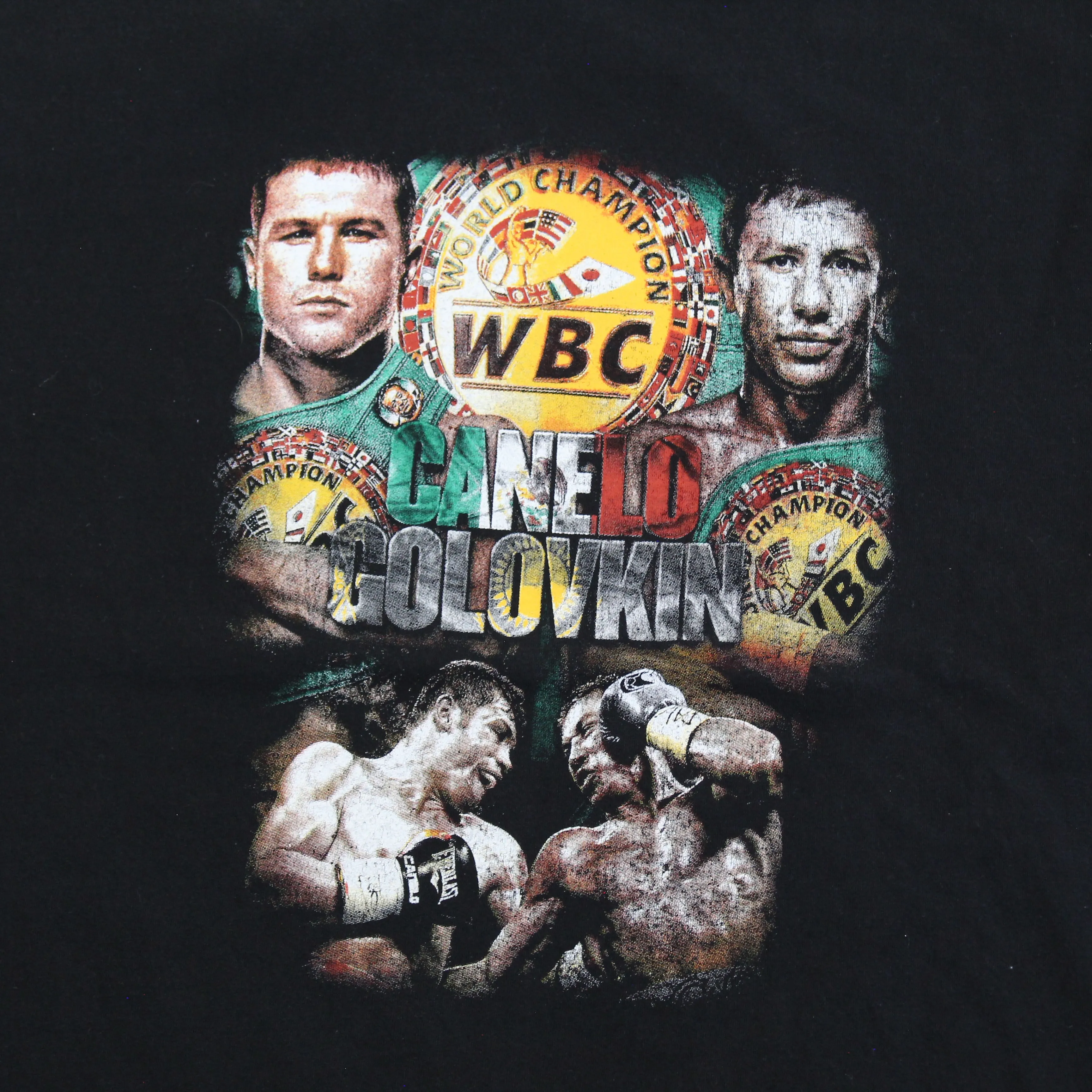F- 2017 Canelo Vs Golovkin WBC World Championship Boxing Event Tee sold by HG Vintage product image thumbnail 2