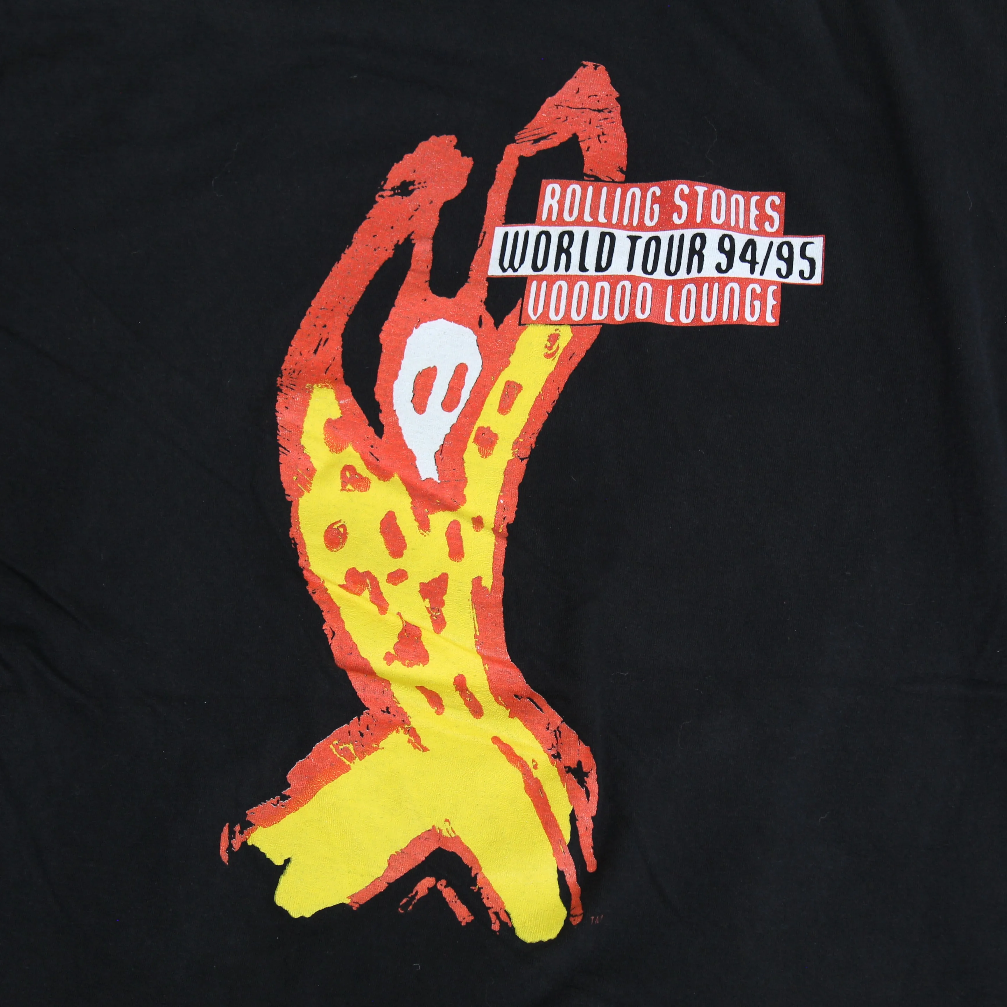 F- Vintage 1994 Rolling Stones Voodo Lounge Tour Tongue Logo Tee sold by HG Vintage product image thumbnail 4