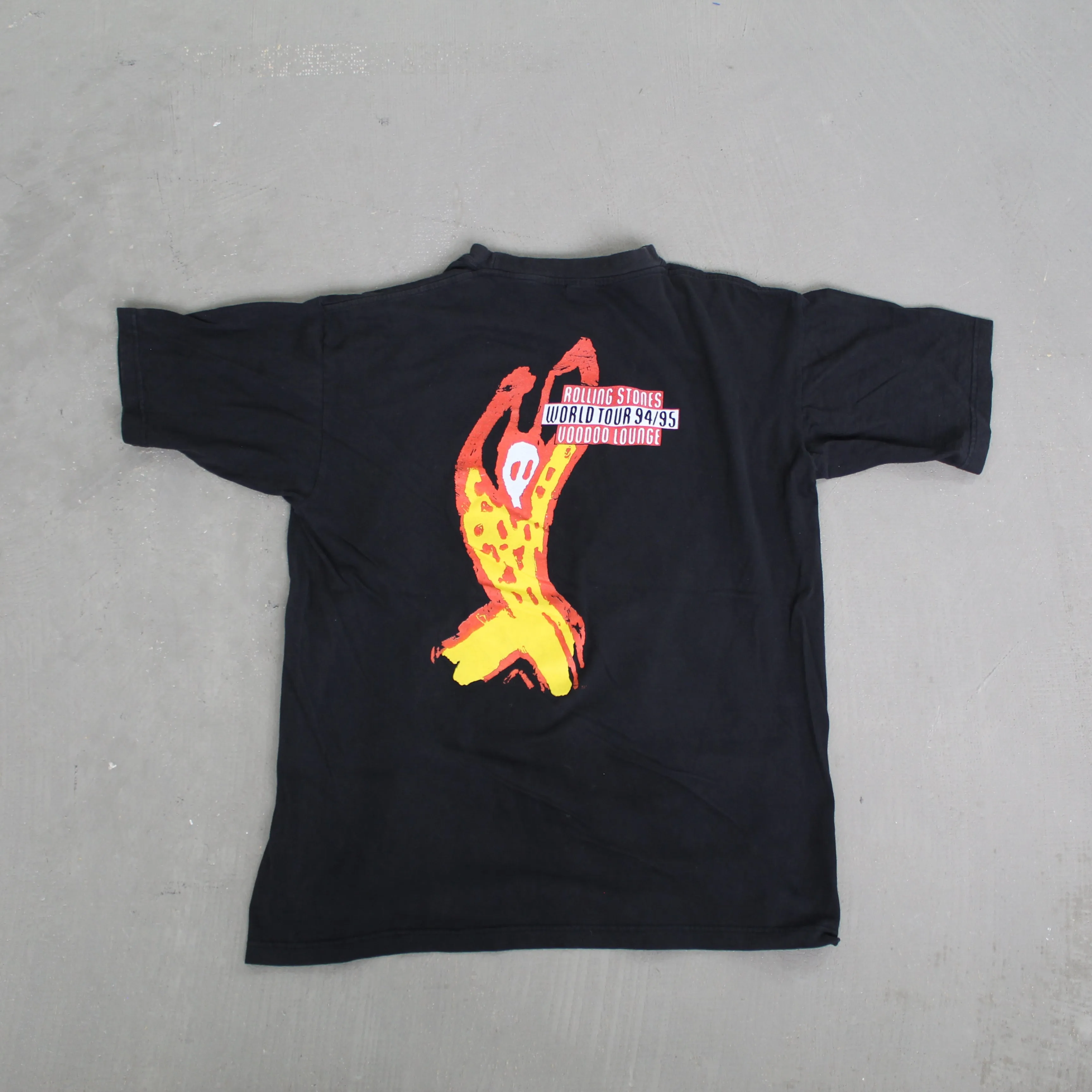 F- Vintage 1994 Rolling Stones Voodo Lounge Tour Tongue Logo Tee sold by HG Vintage product image thumbnail 3