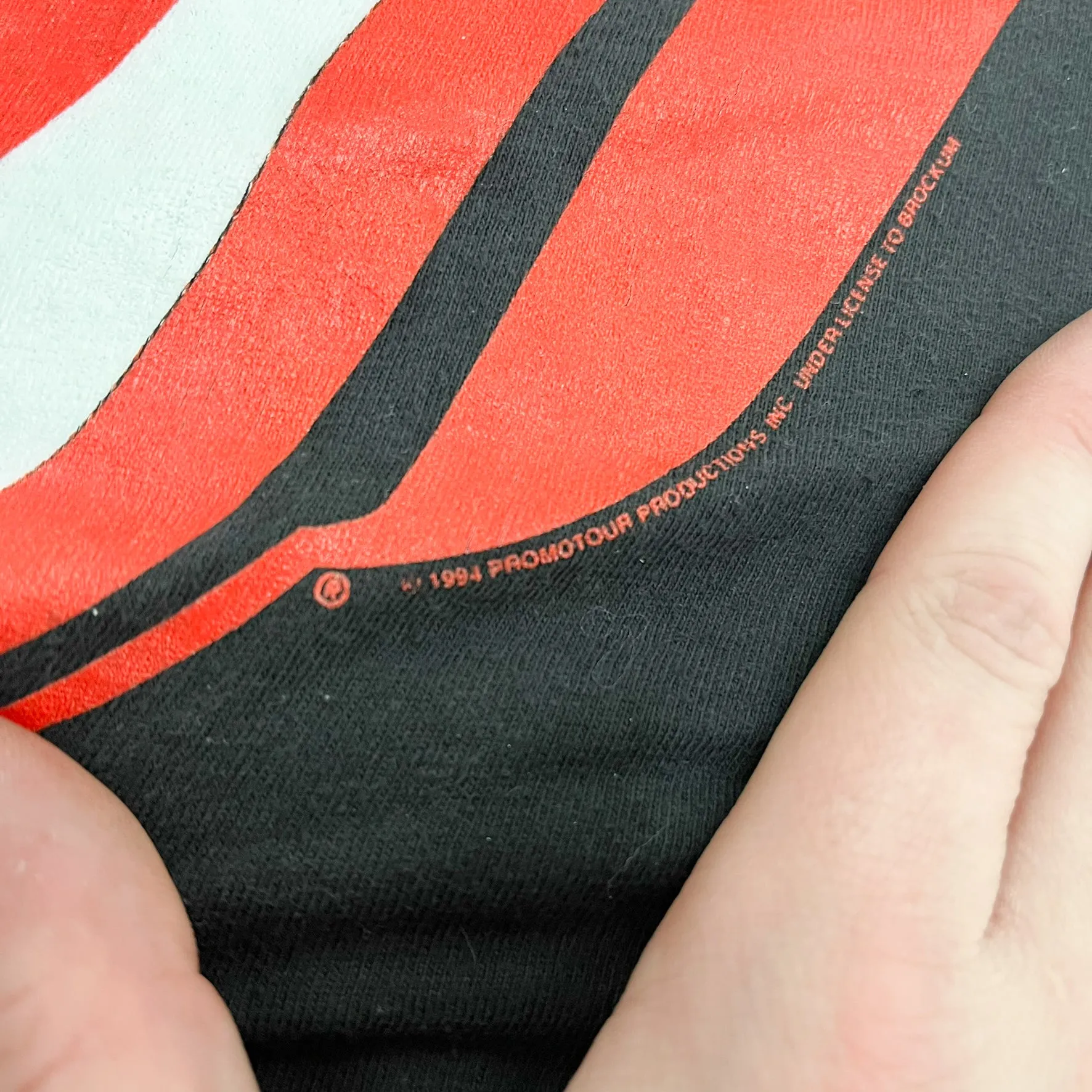 F- Vintage 1994 Rolling Stones Voodo Lounge Tour Tongue Logo Tee sold by HG Vintage product image thumbnail 5
