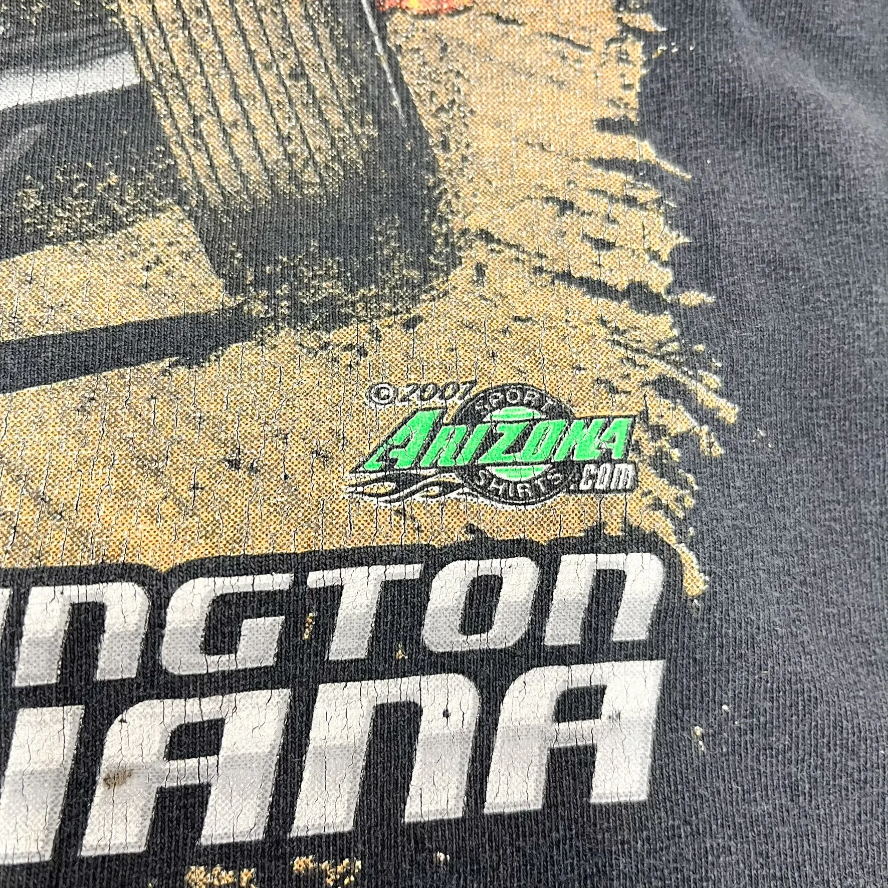 F- Vintage 2007 Steve Kinser Unleash All Your Horses Racing Tee sold by HG Vintage product image thumbnail 5