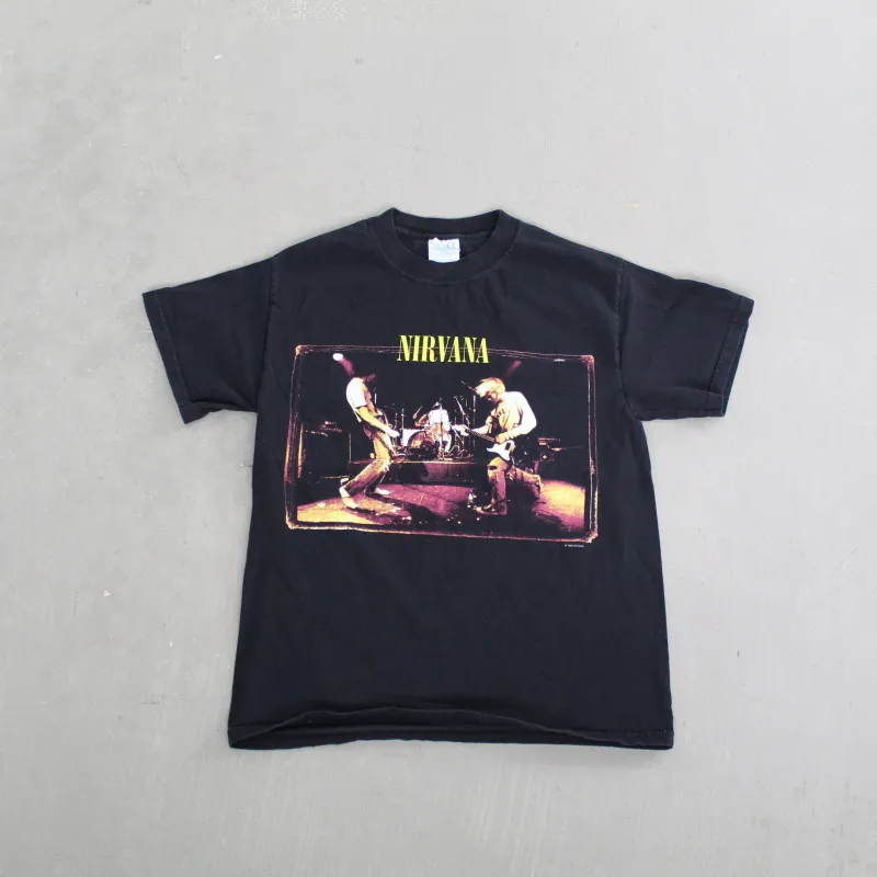 F- Vintage 1995 Nirvana From the Muddy Banks of the Wishkah Picture Tee sold by HG Vintage