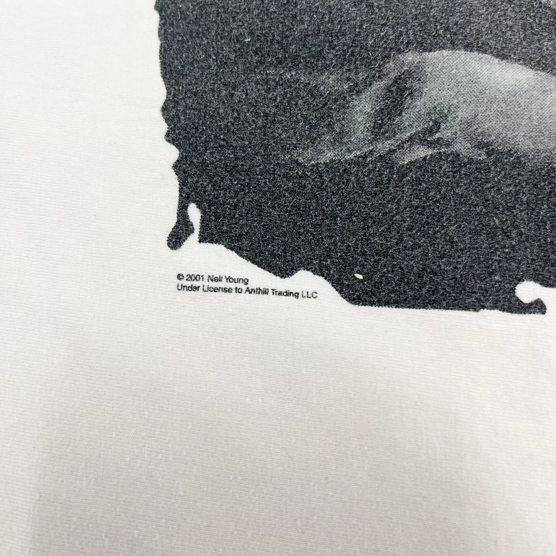 F- Vintage 2001 Neil Young Crazy Horse Euro Tour Picture Tee sold by HG Vintage product image thumbnail 5