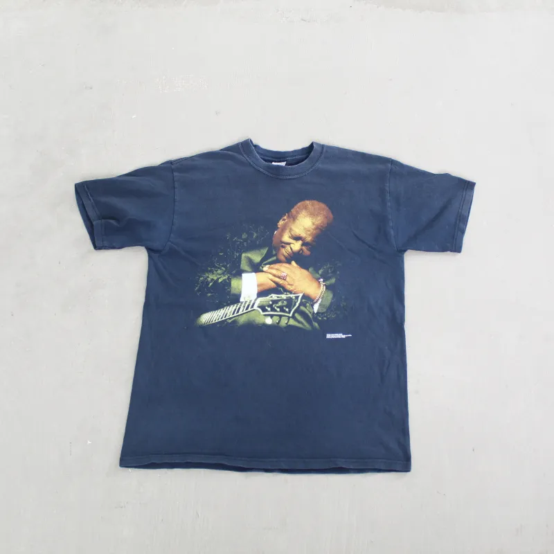 F- Vintage 2005 B.B King Picture Tour Tee sold by HG Vintage