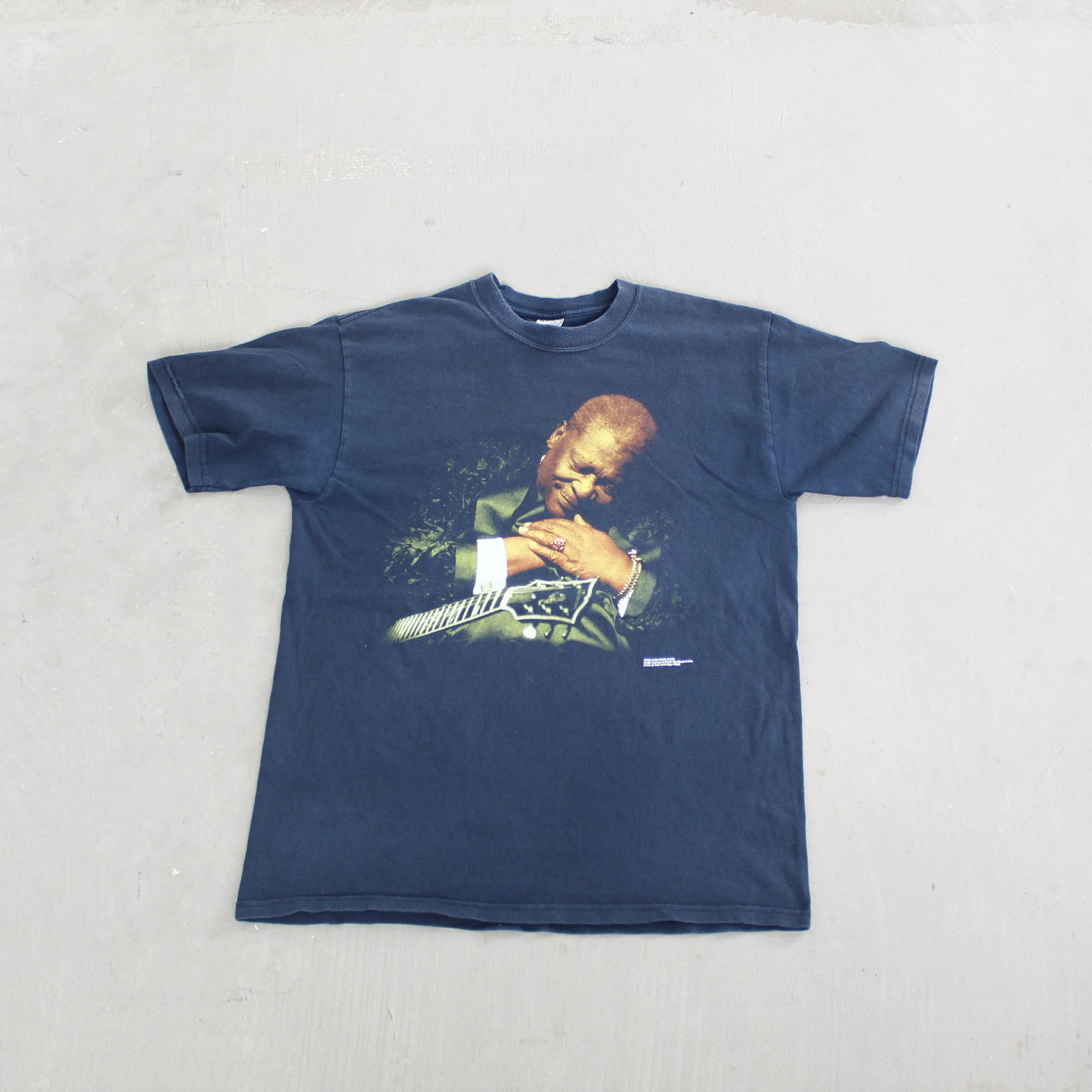 F- Vintage 2005 B.B King Picture Tour Tee sold by HG Vintage